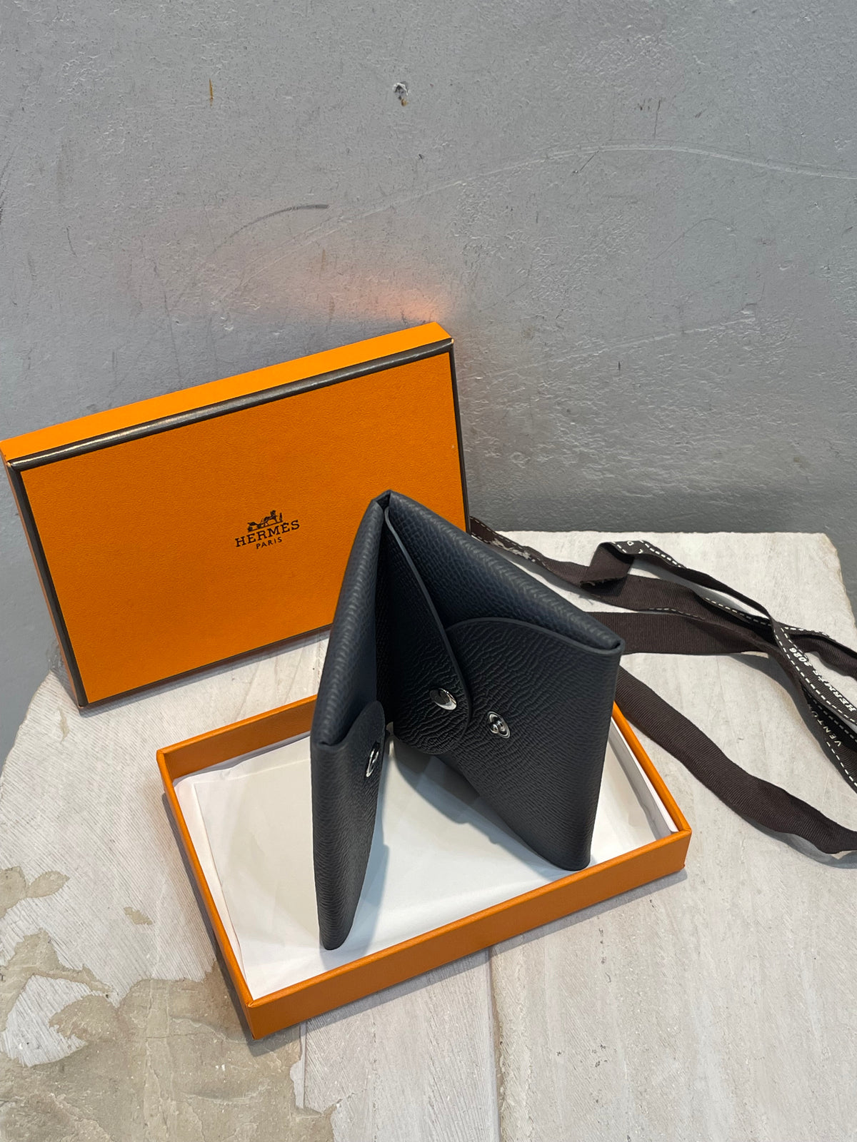Hermès Portacarte Calvi Duo Compact