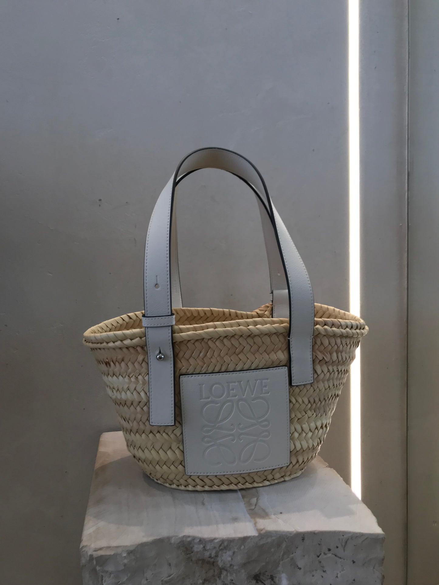Loewe shopper in foglia di Palma