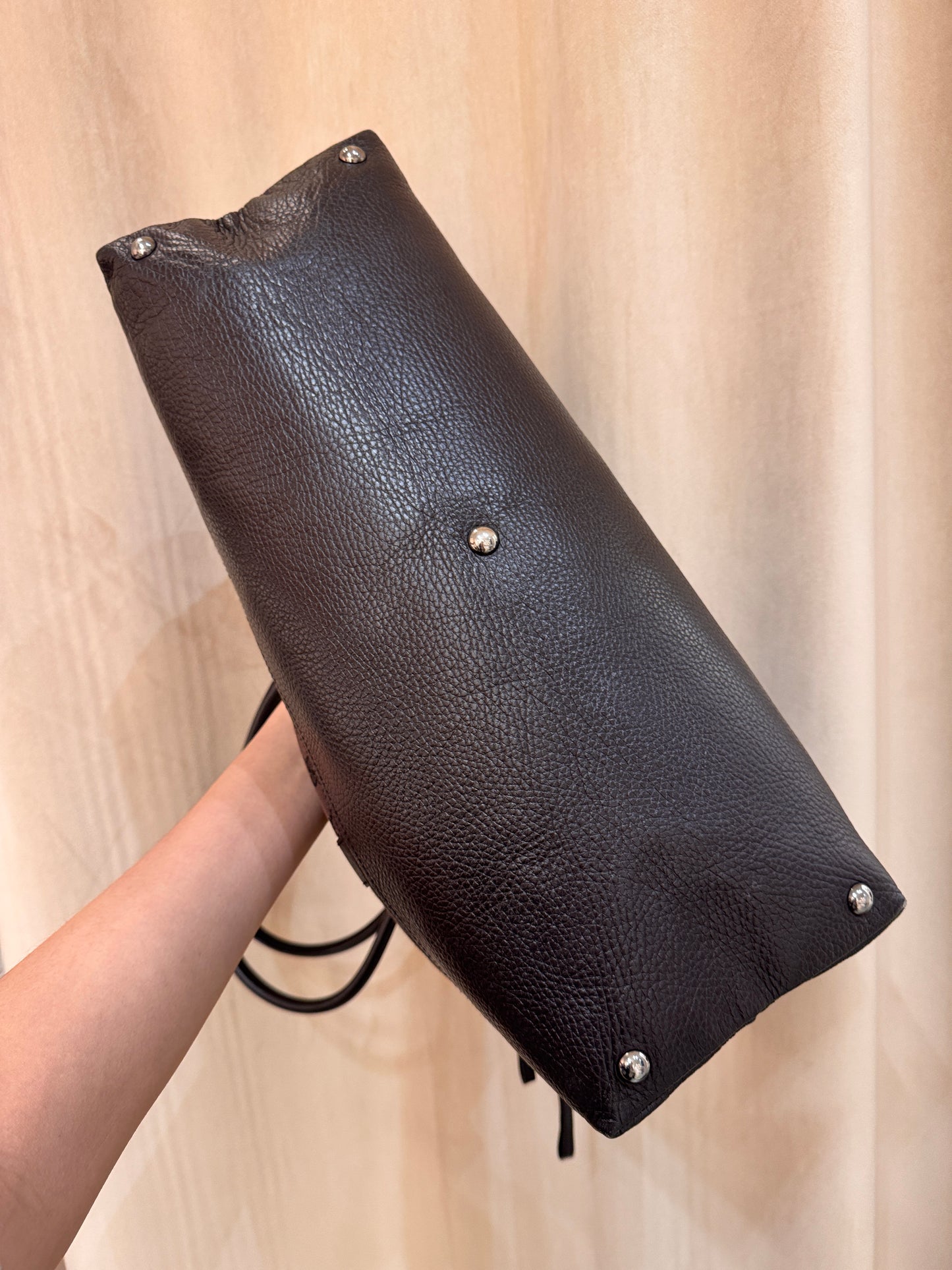 Gucci Borsone in tela+pelle