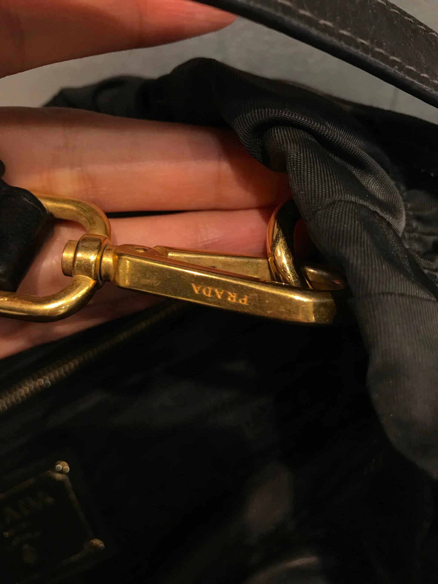 Prada Gaufre Handbag