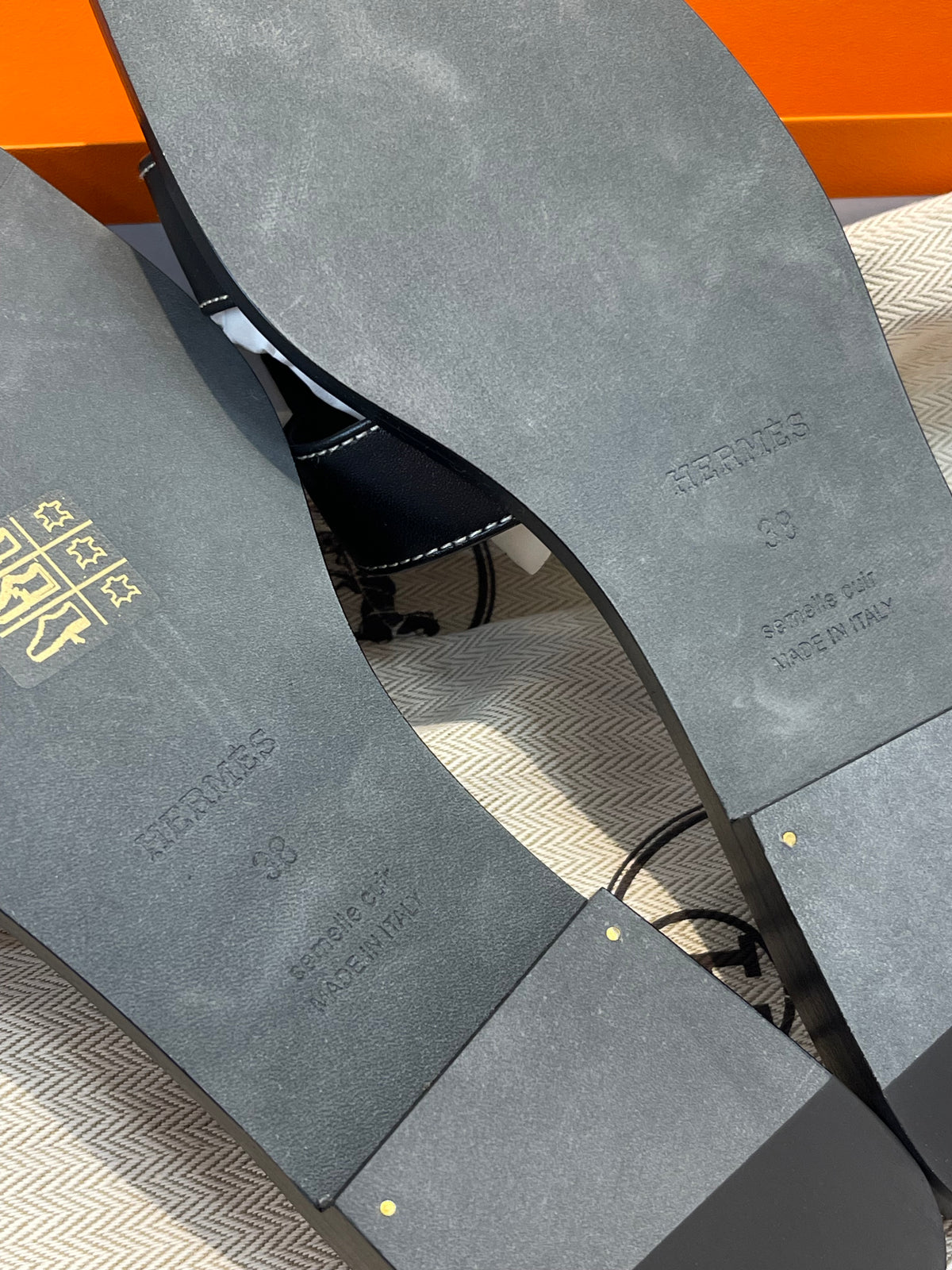 Hermès Sandali Oran Tg 38