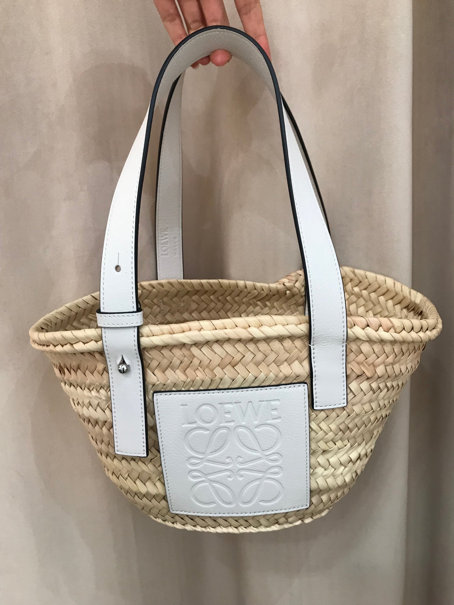 Loewe shopper in foglia di Palma