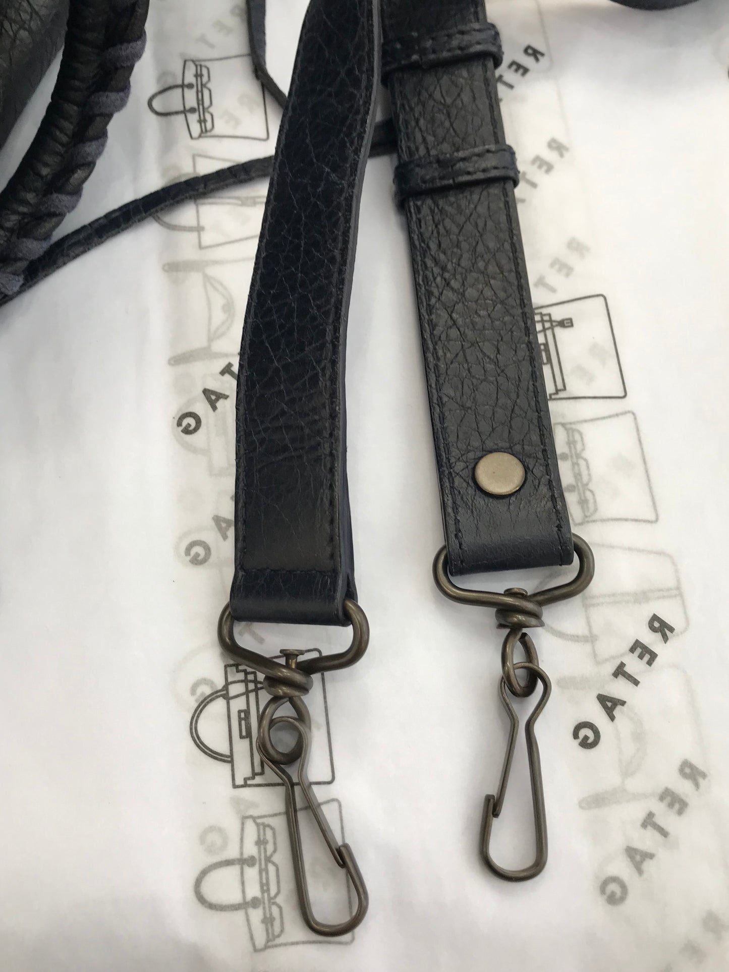 Balenciaga City Blu Scuro TG Small