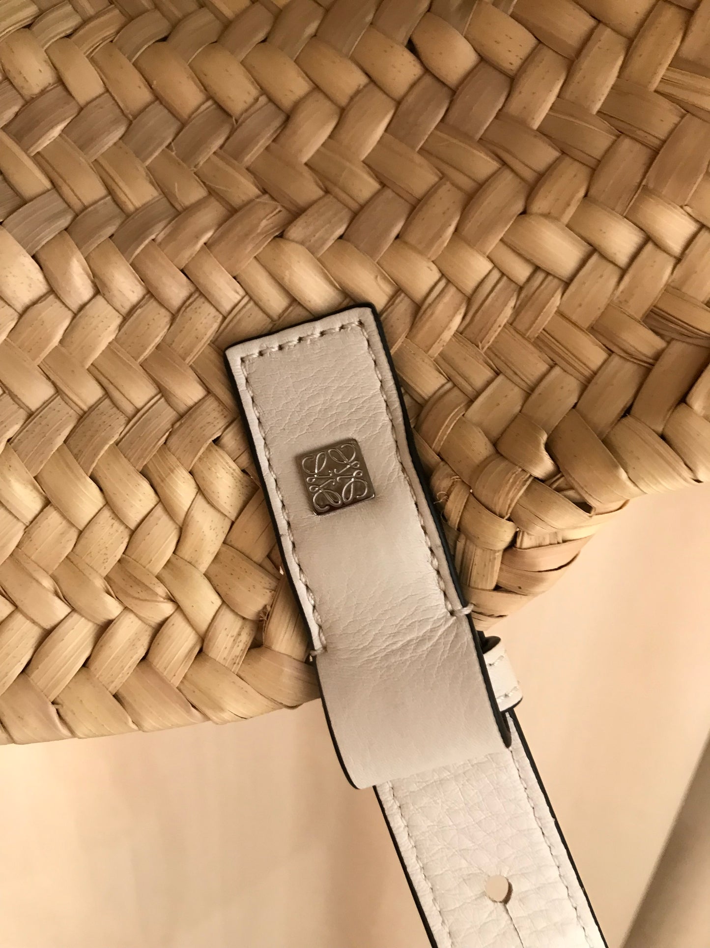 Loewe shopper in foglia di Palma