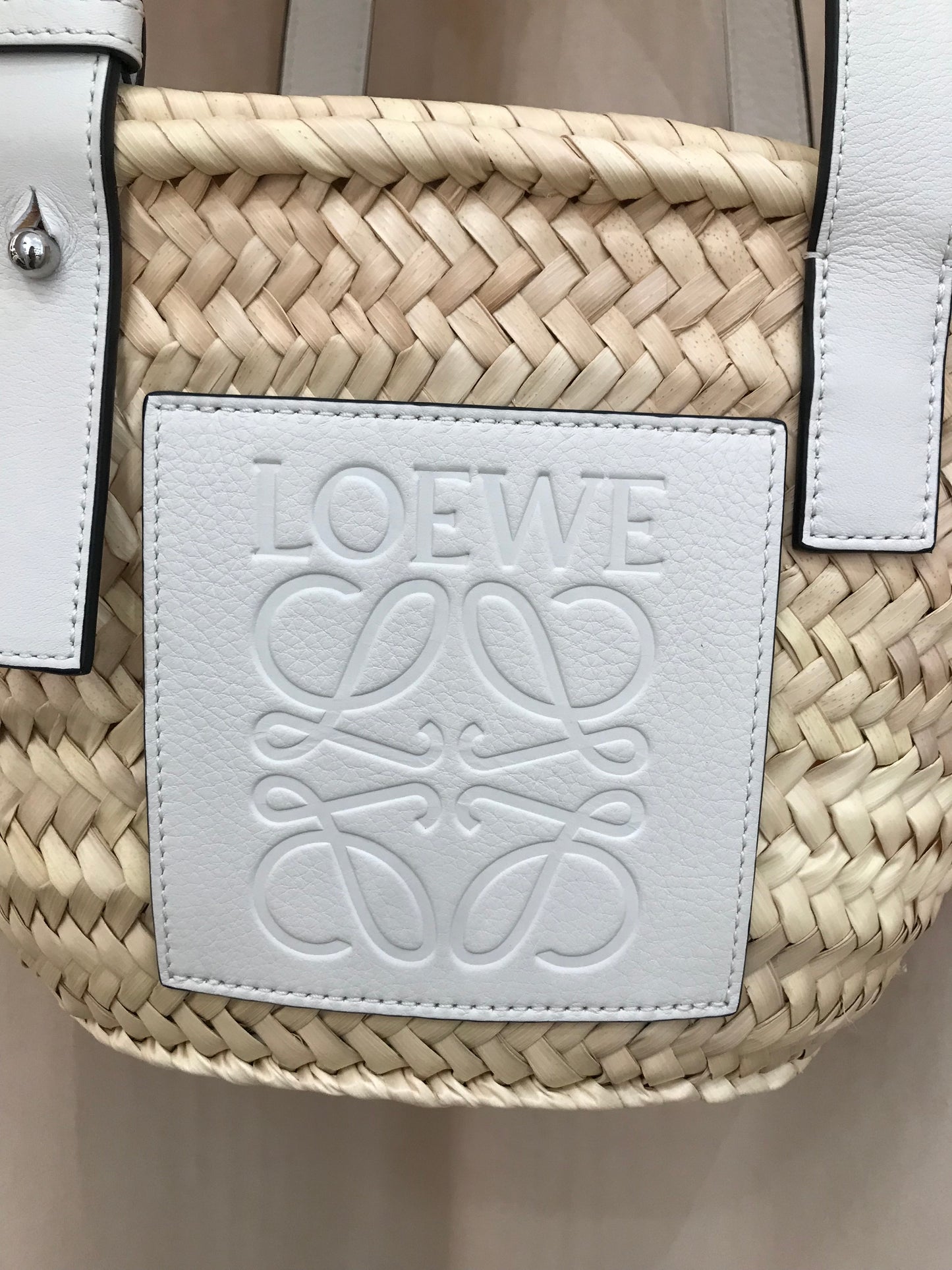 Loewe shopper in foglia di Palma