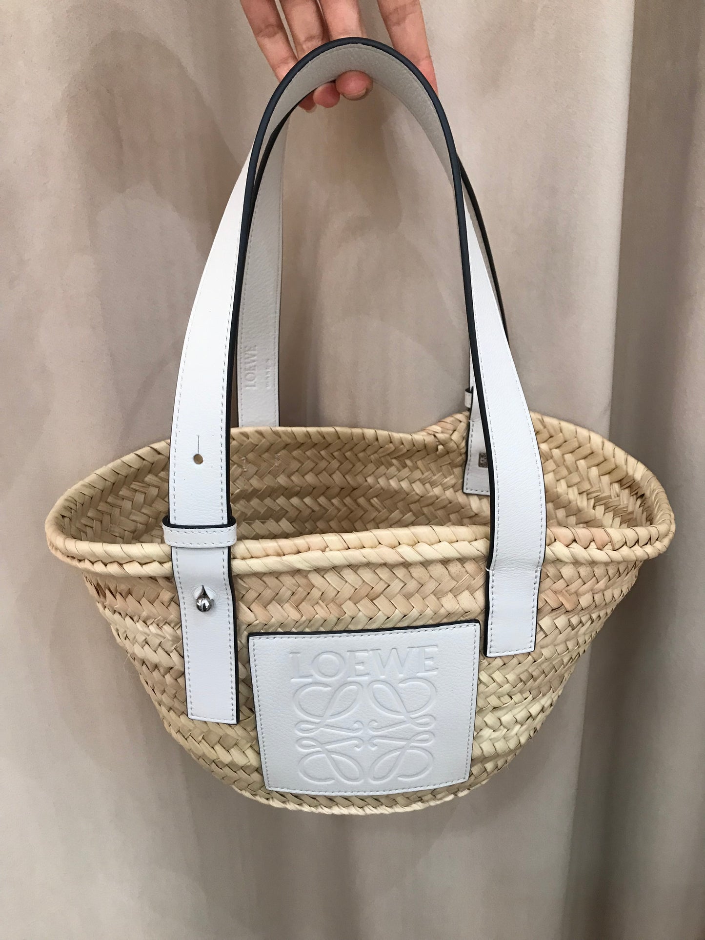 Loewe shopper in foglia di Palma