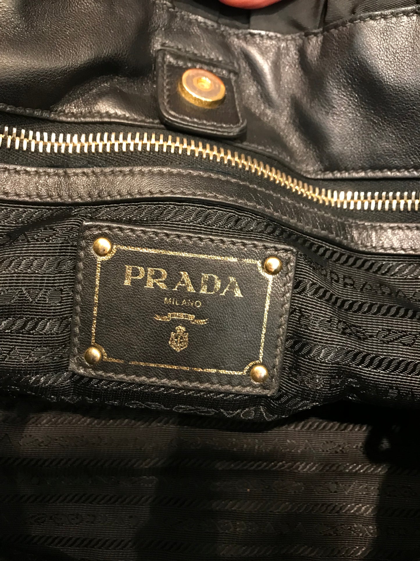 Prada Gaufre Handbag