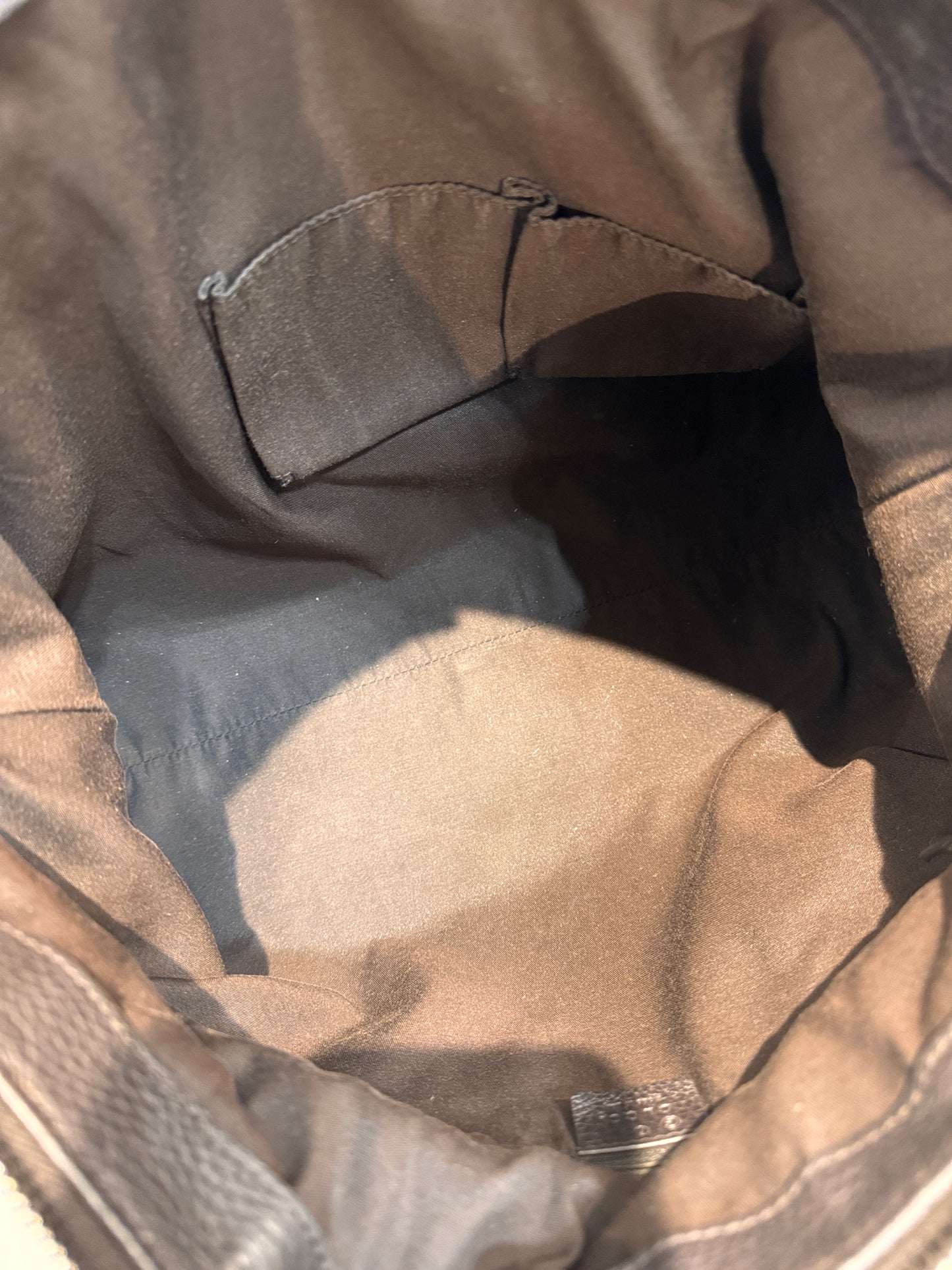 Gucci Borsone in tela+pelle
