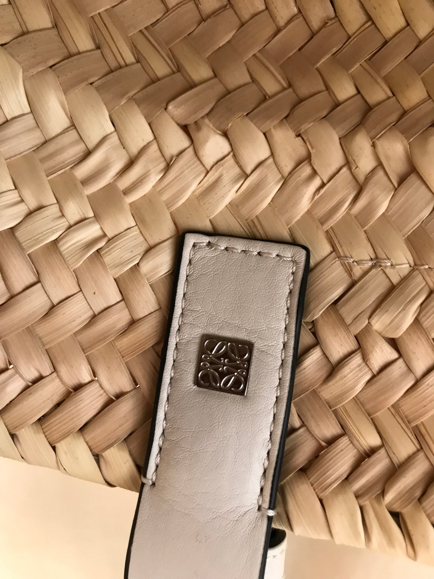 Loewe shopper in foglia di Palma