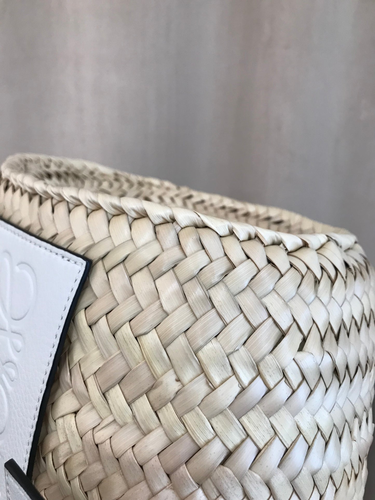 Loewe shopper in foglia di Palma
