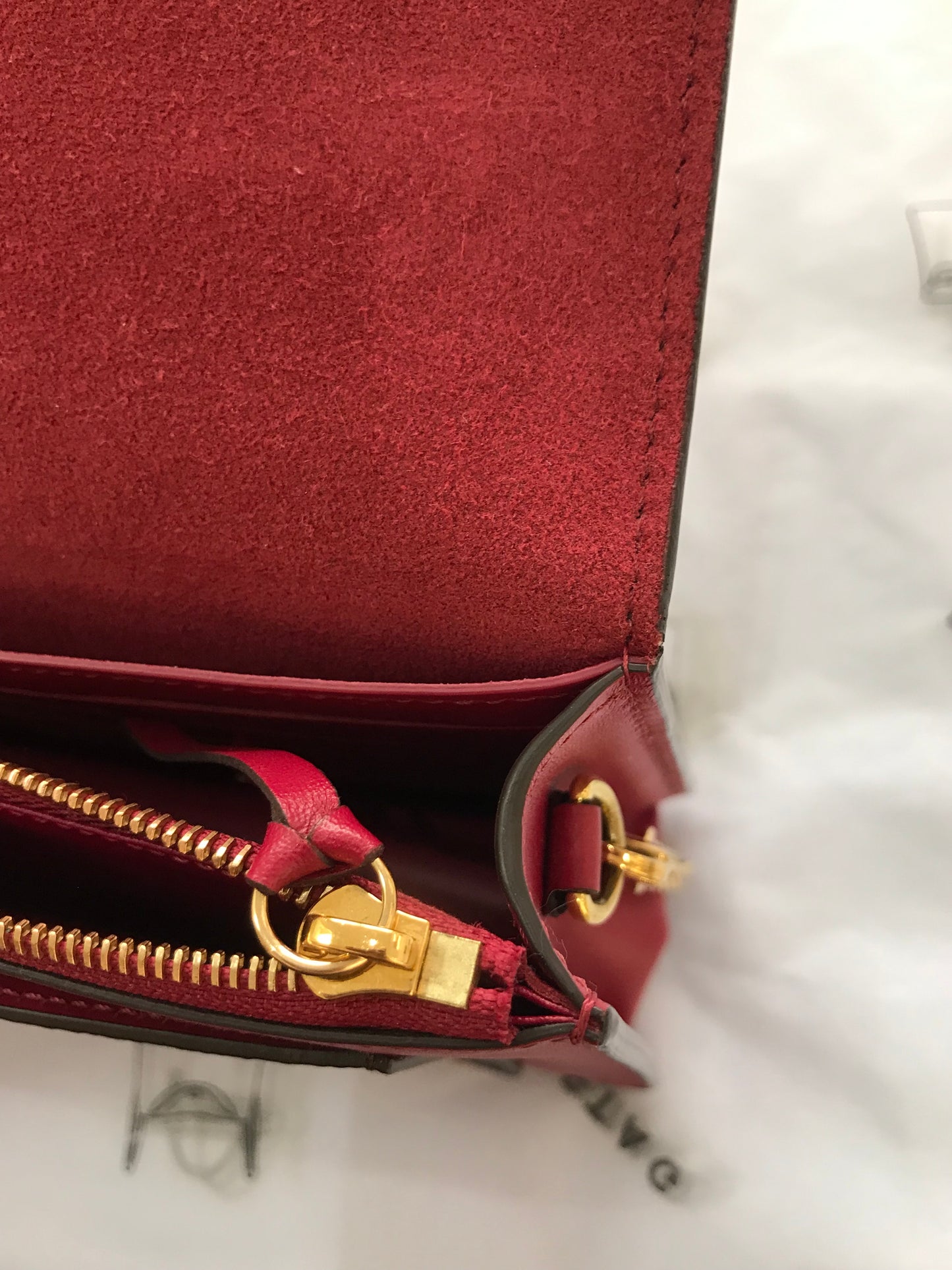 Louis Vuitton Borsa Flore chain in pelle