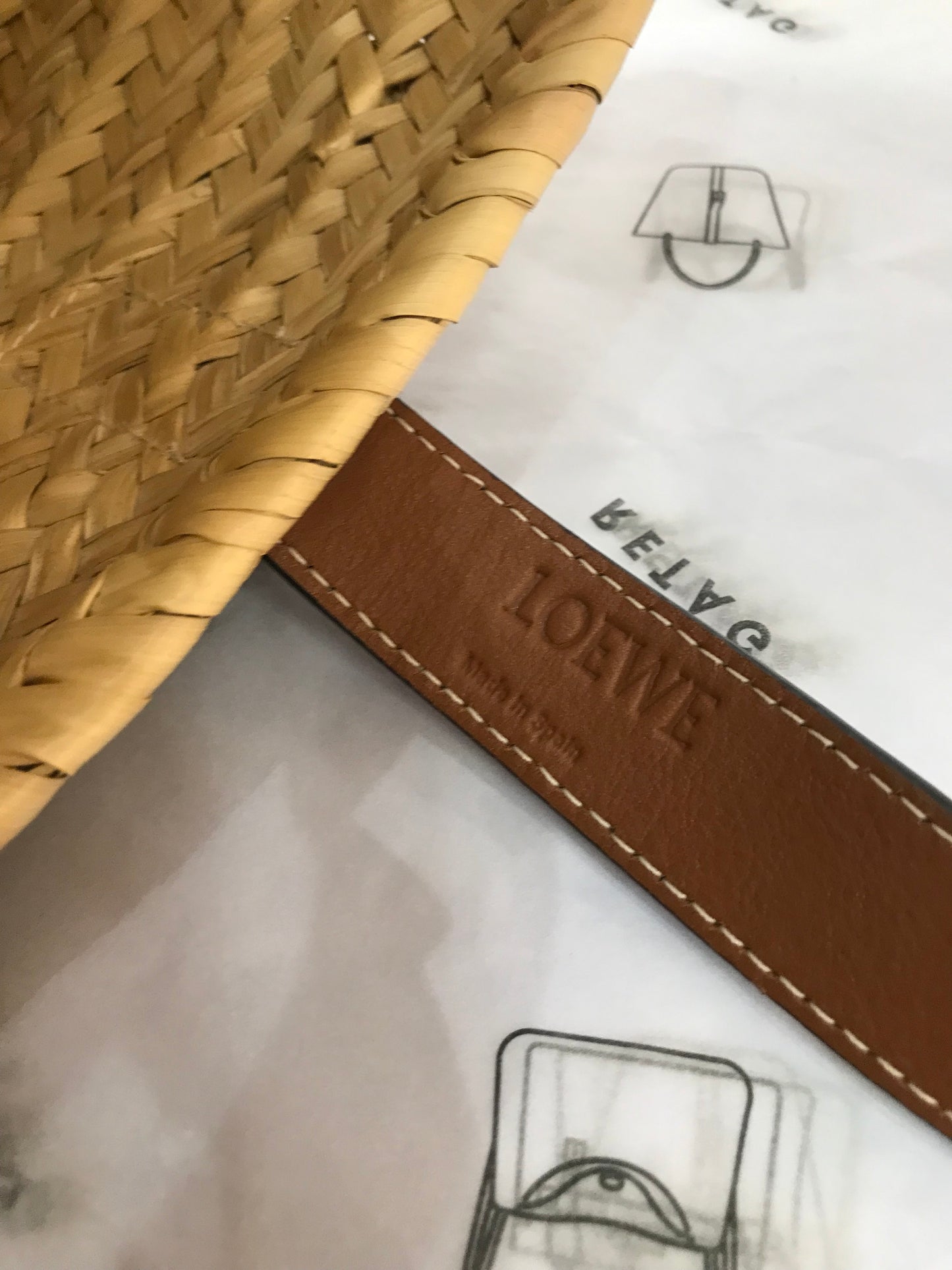 Loewe Borsa Basket piccola