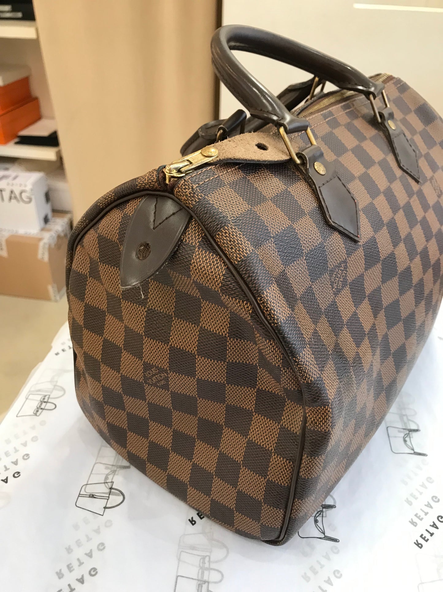 Louis Vuitton Speedy30 Damier
