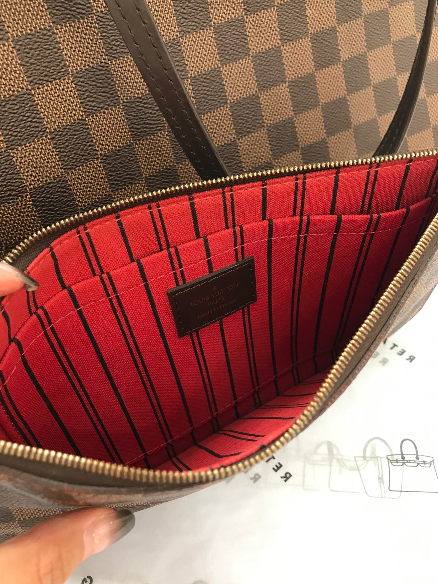 Louis Vuitton Neverfull tg GM