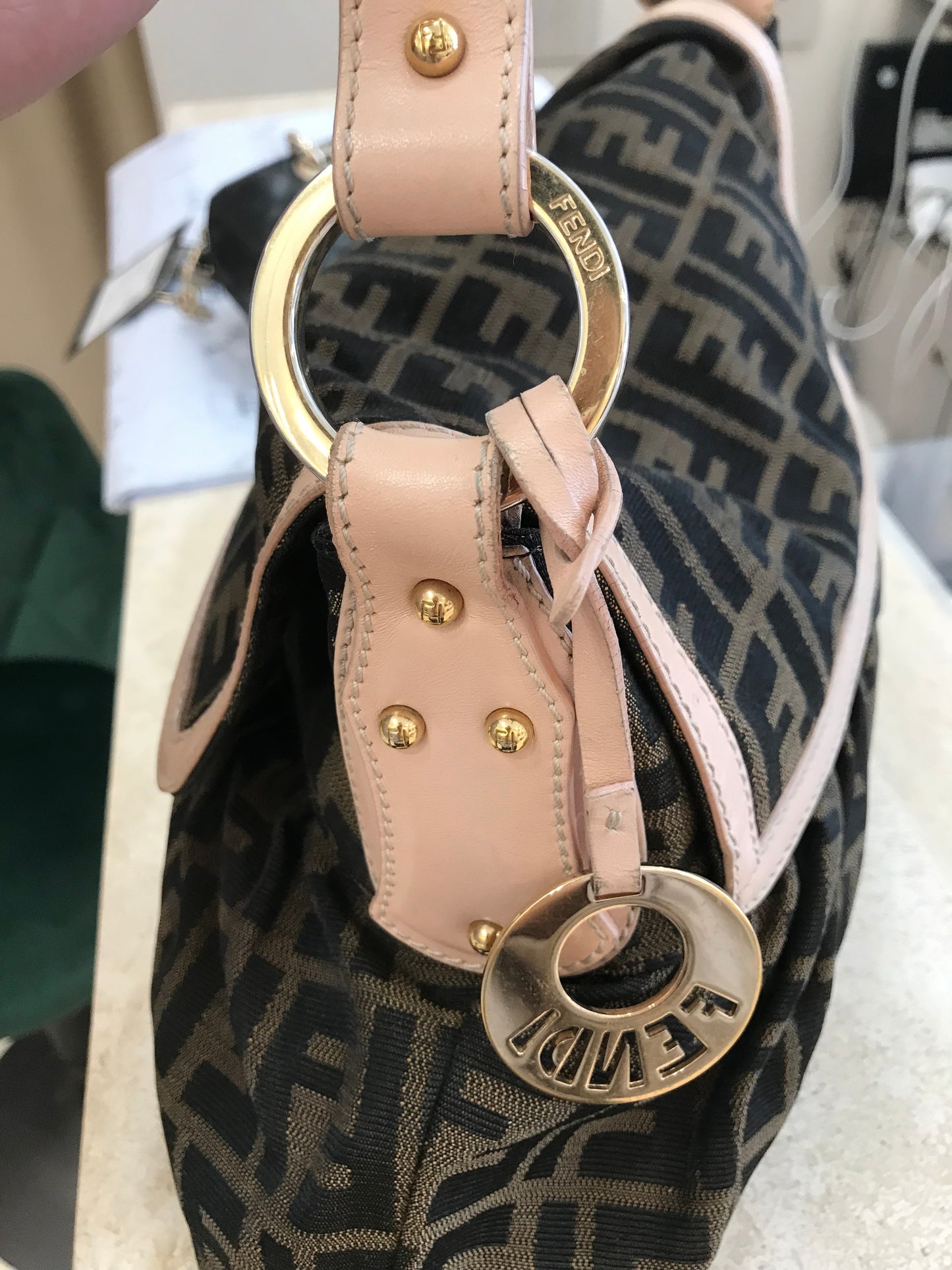 Fendi borsa in tela