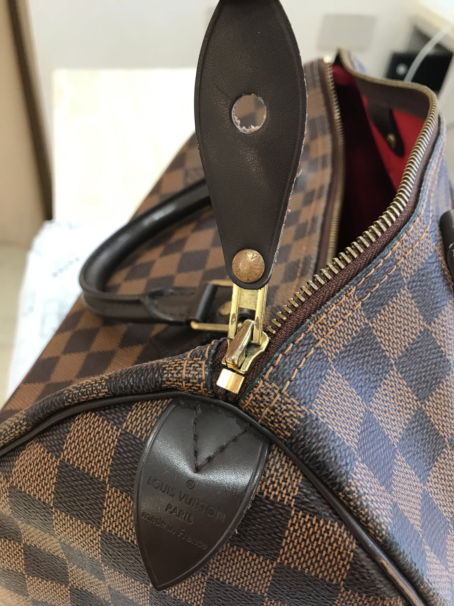 Louis Vuitton Speedy30 Damier