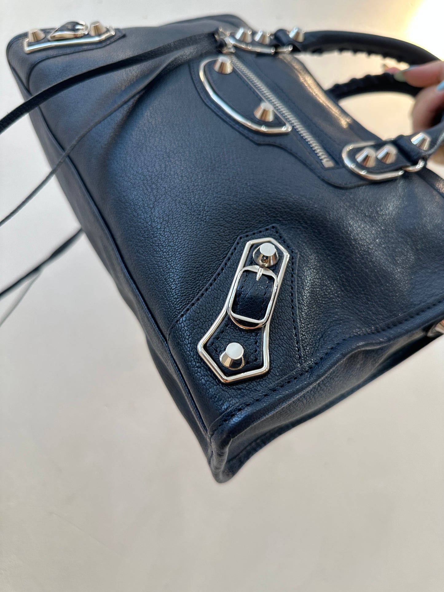 Balenciaga Classic Metallic Edge City Small