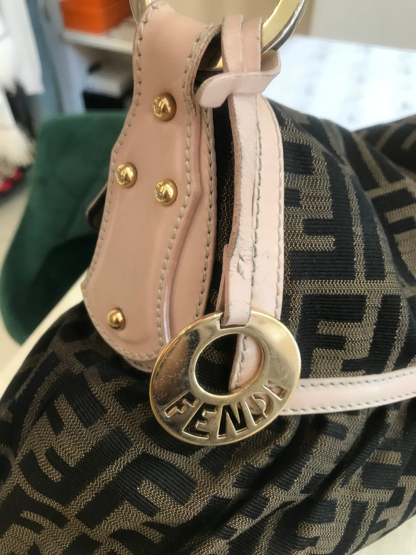 Fendi borsa in tela