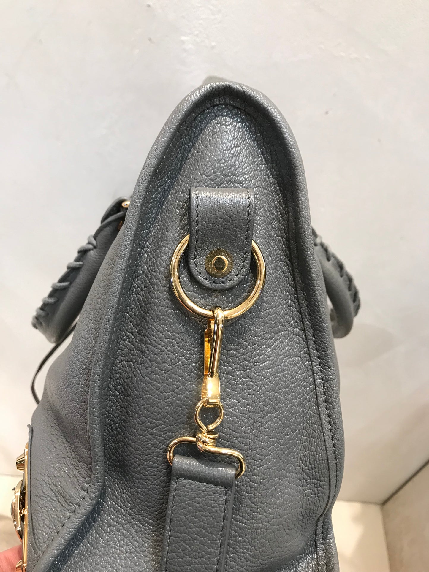 Balenciaga Classic Metallic Tg Media