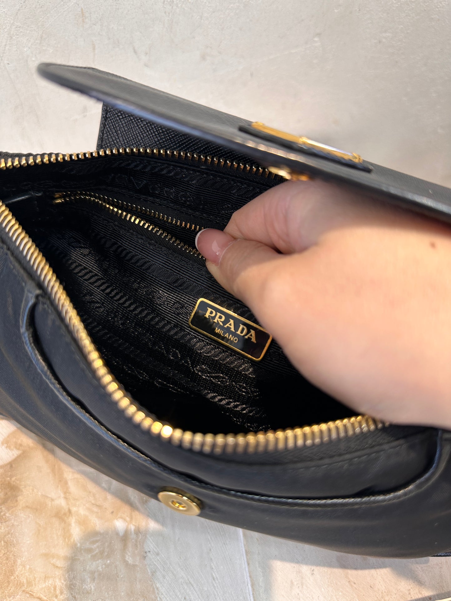Prada borsa con catena