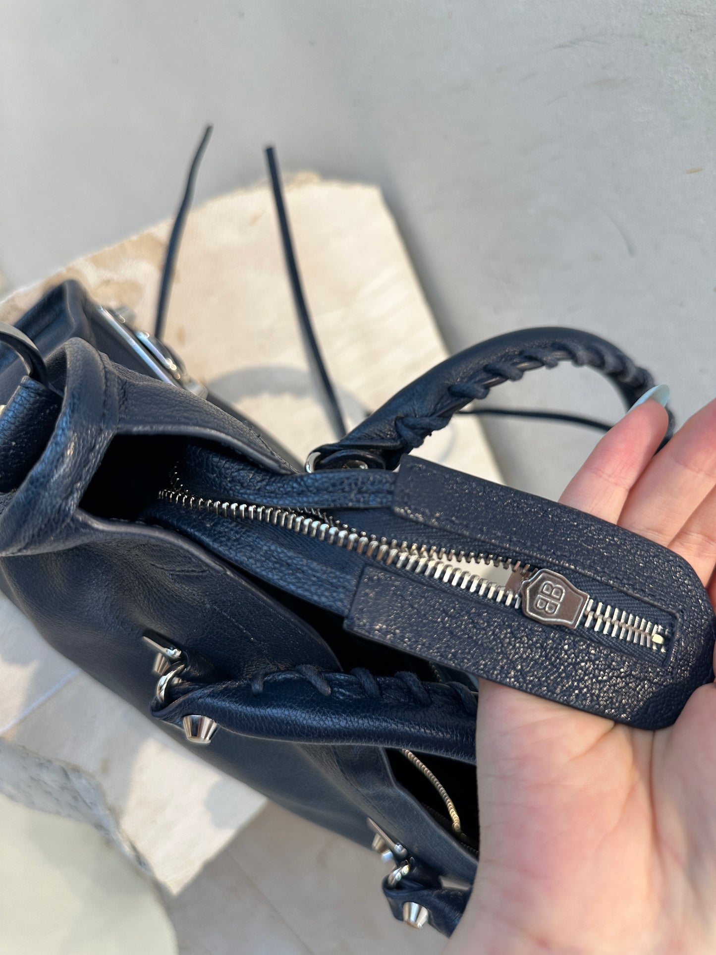 Balenciaga Classic Metallic Edge City Small