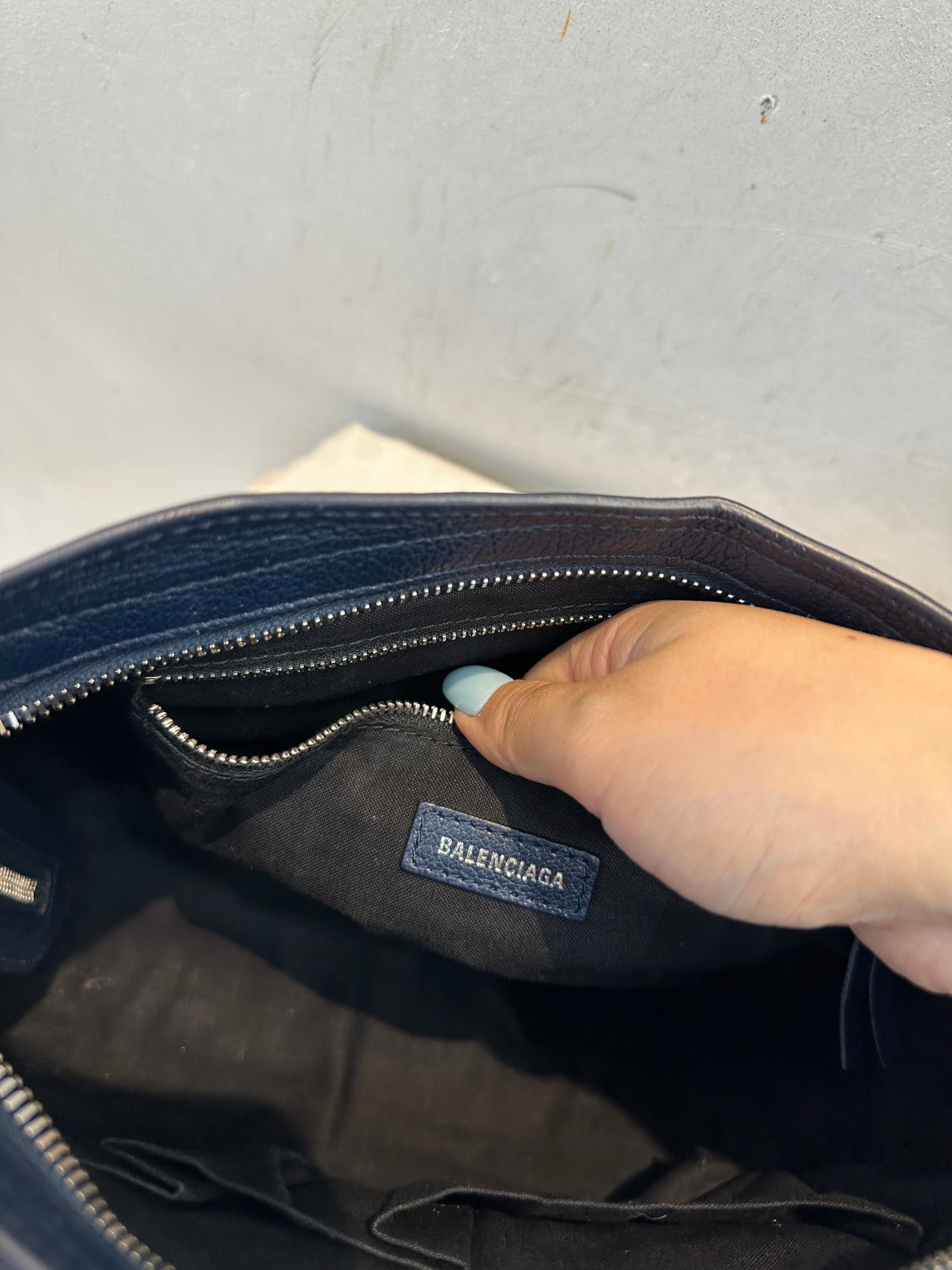 Balenciaga Classic Metallic Edge City Small