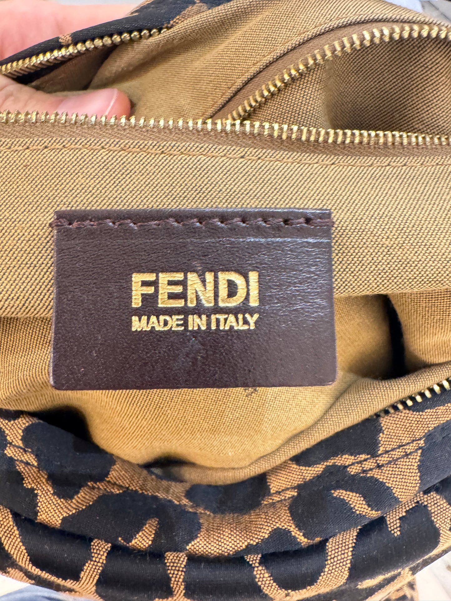 Fendi Chef in stampa Leopardata