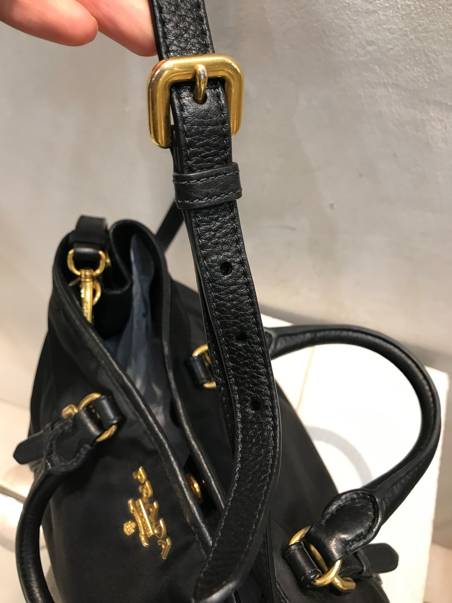 Prada Shopper in tela