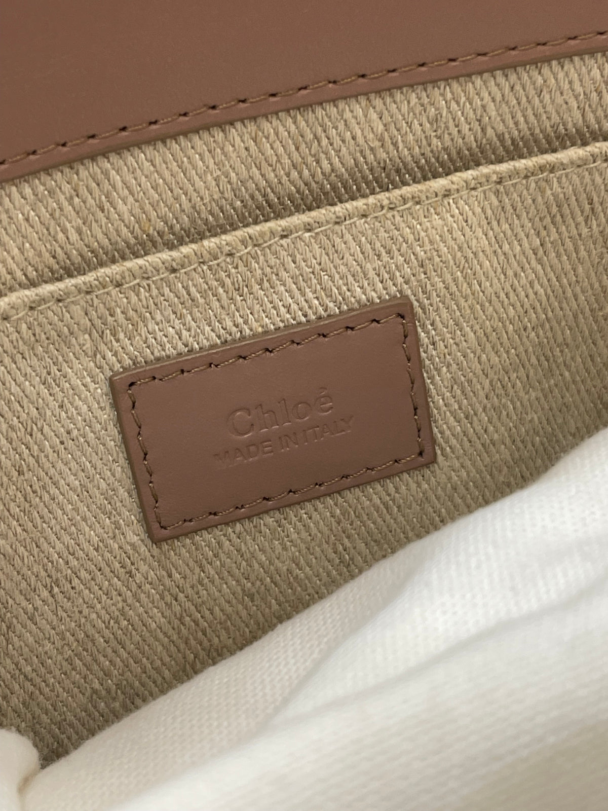 Chloé Tote Bag Woody in pelle
