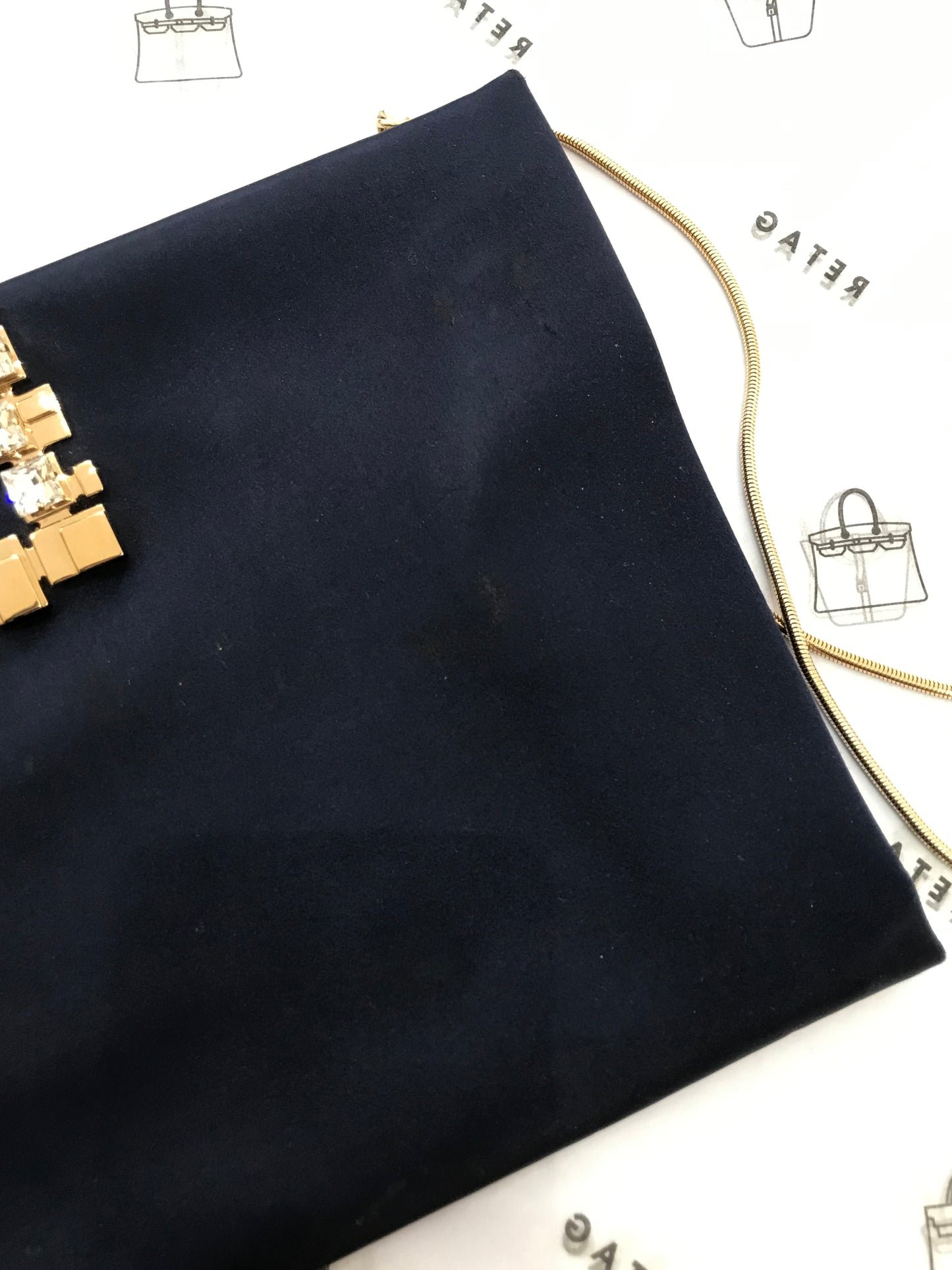 Roger Vivier Pochette in Raso