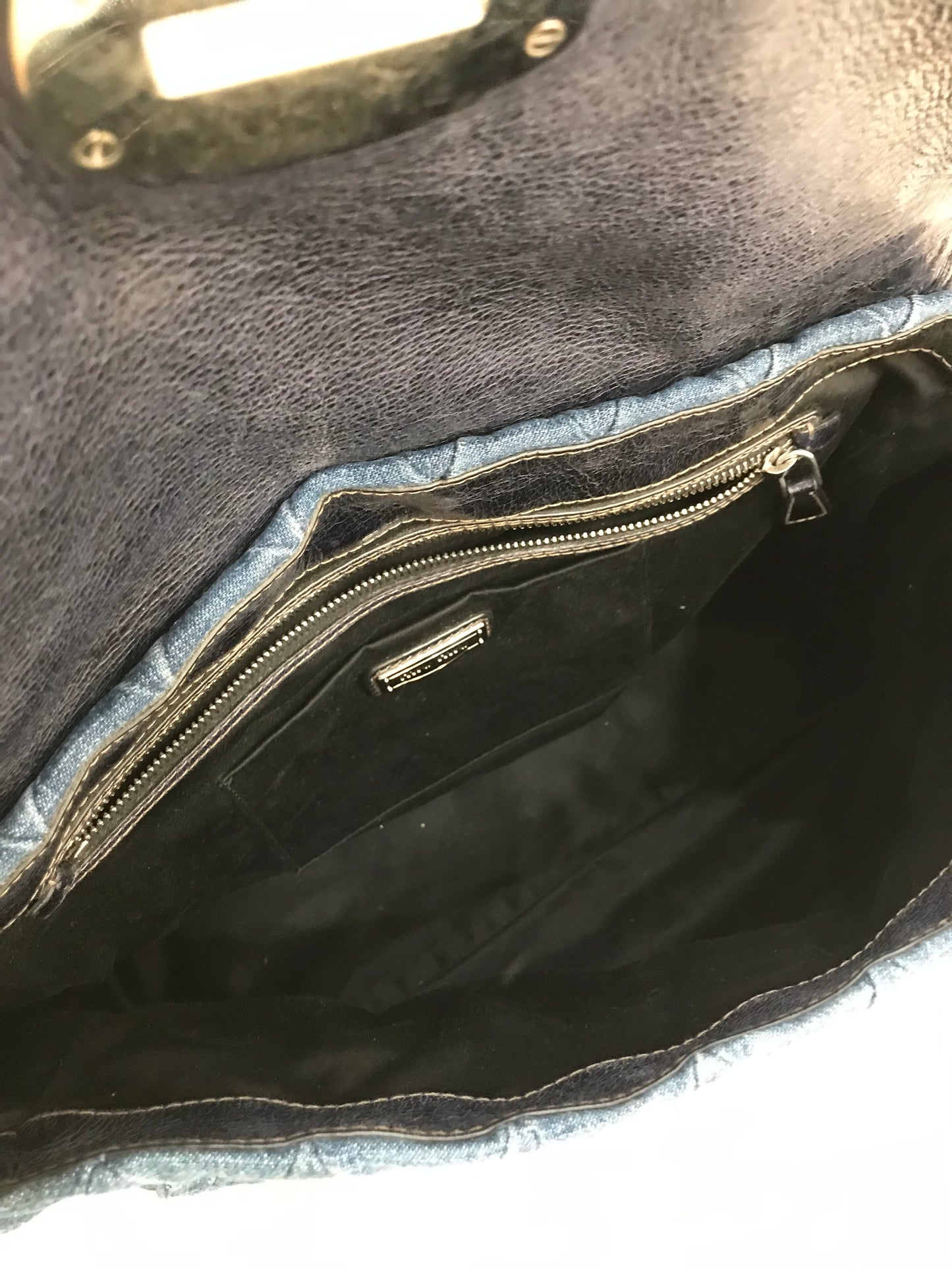 Miumiu Tote Bag in Denim