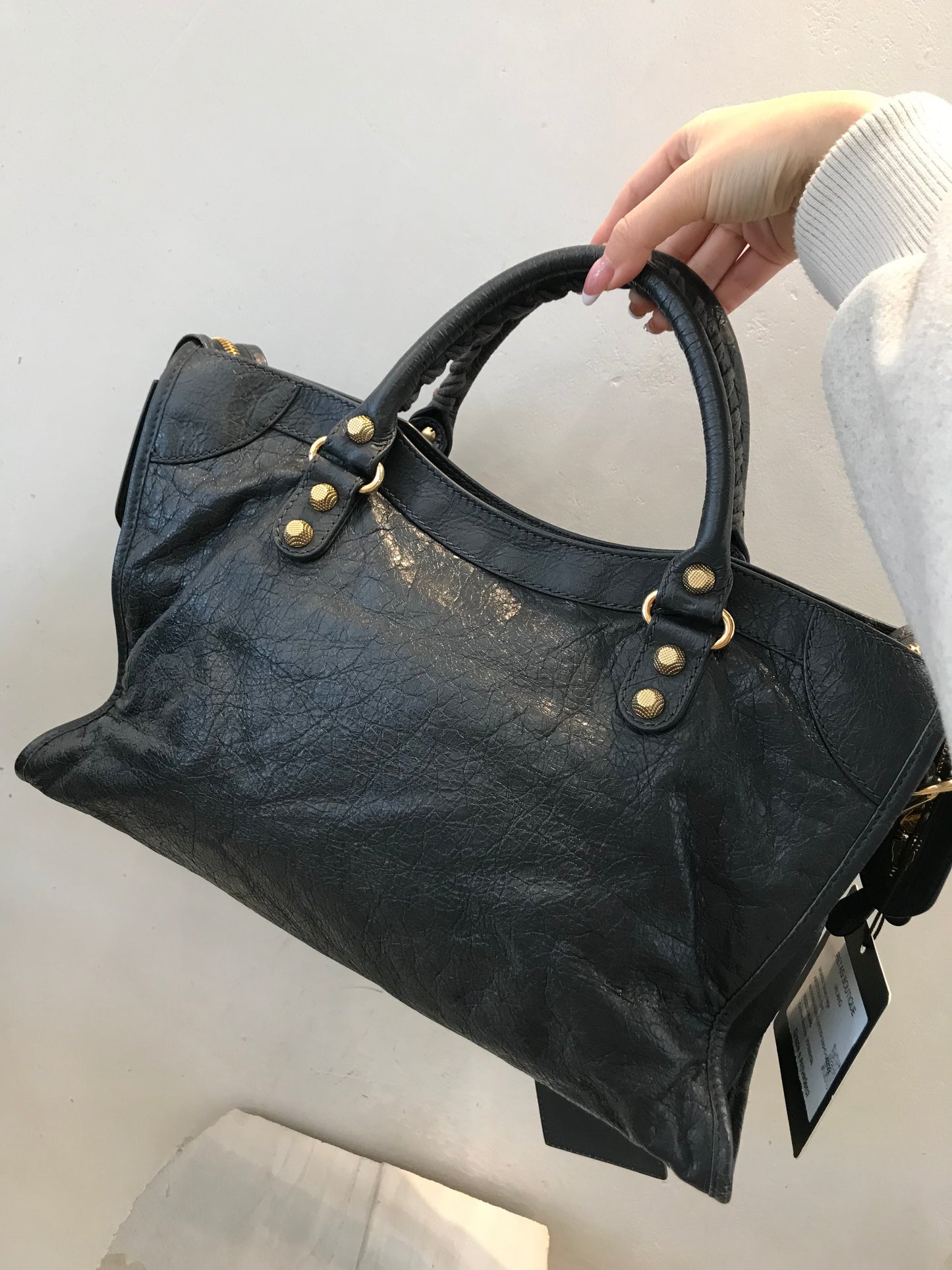 Balenciaga City Grigia