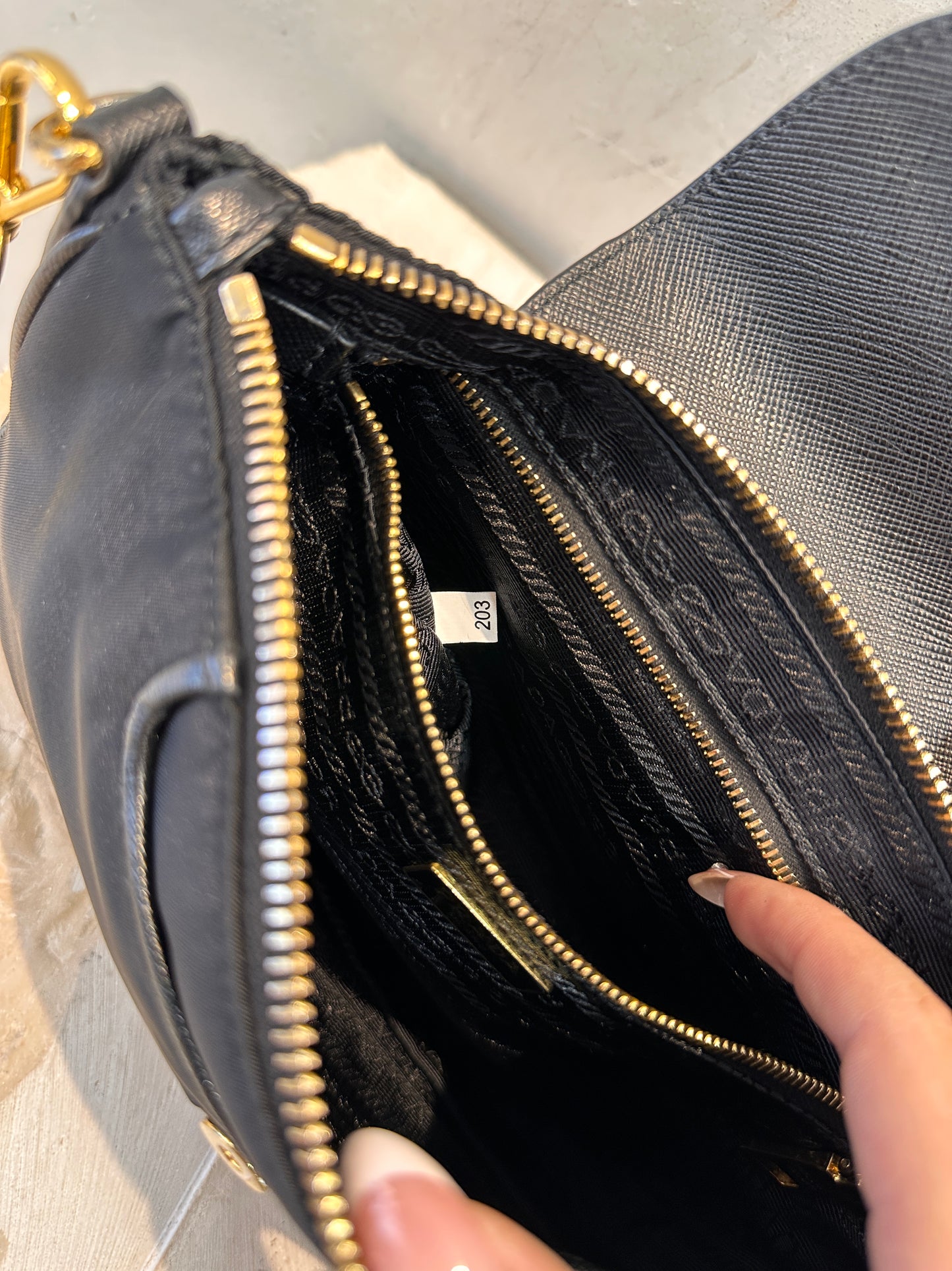 Prada borsa con catena