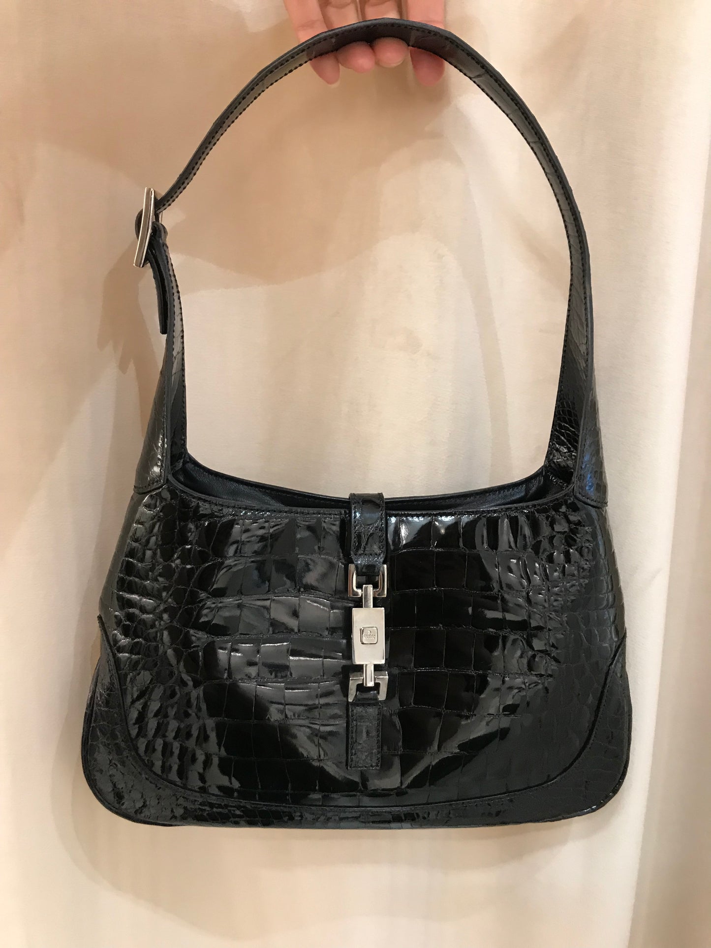 Gucci Jackie Vintage in Coccodrillo