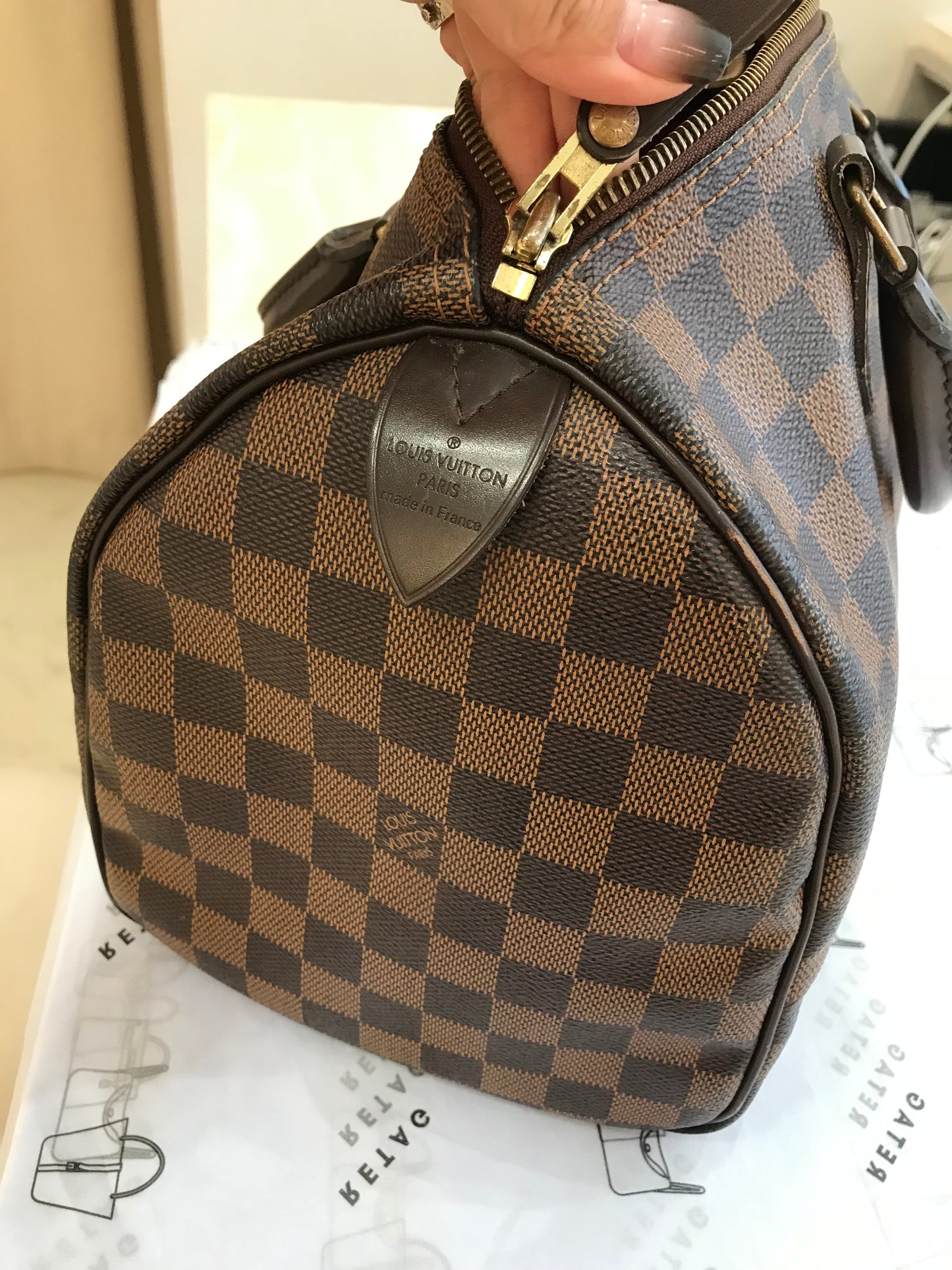 Louis Vuitton Speedy30 Damier
