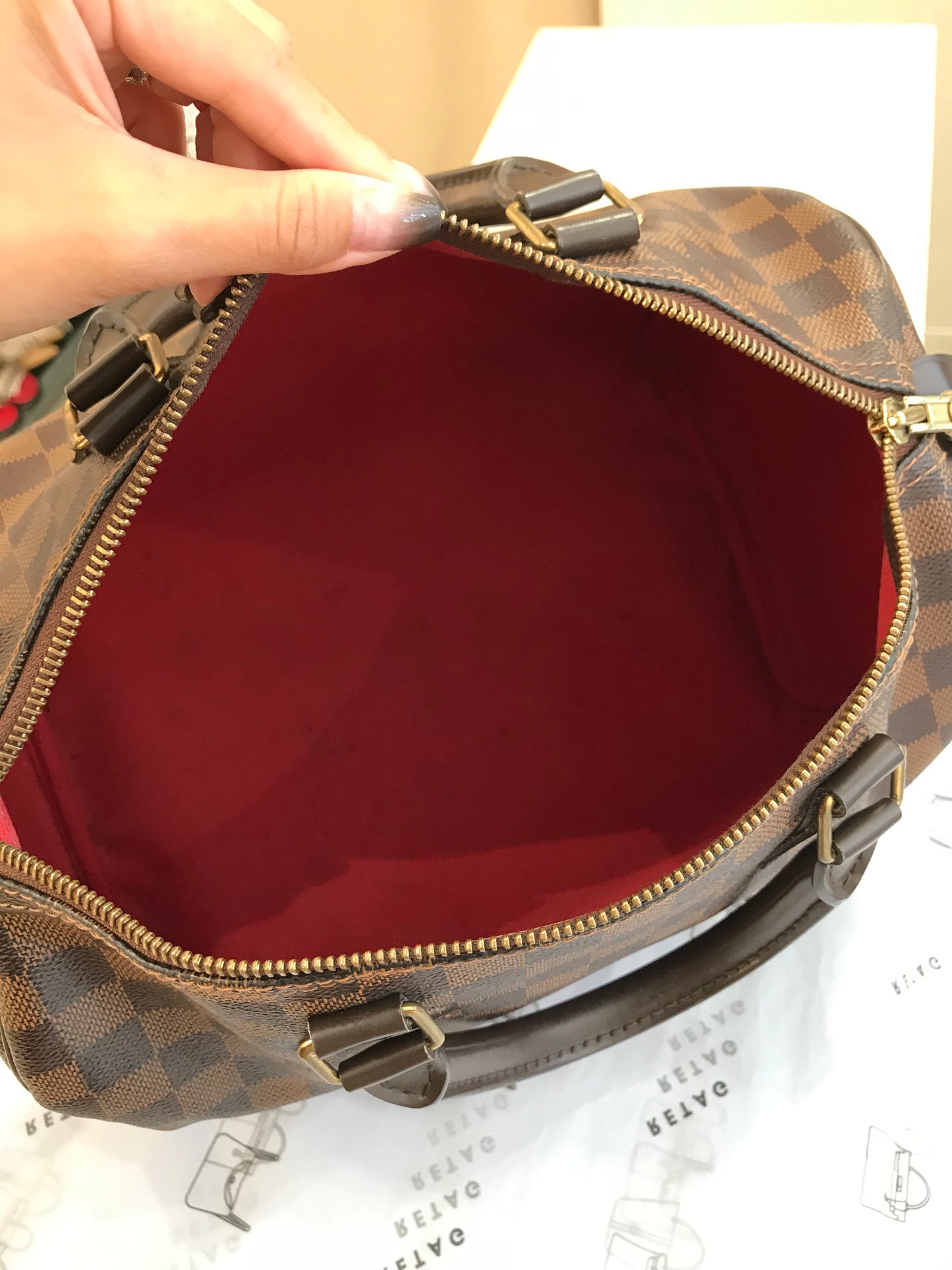 Louis Vuitton Speedy30 Damier