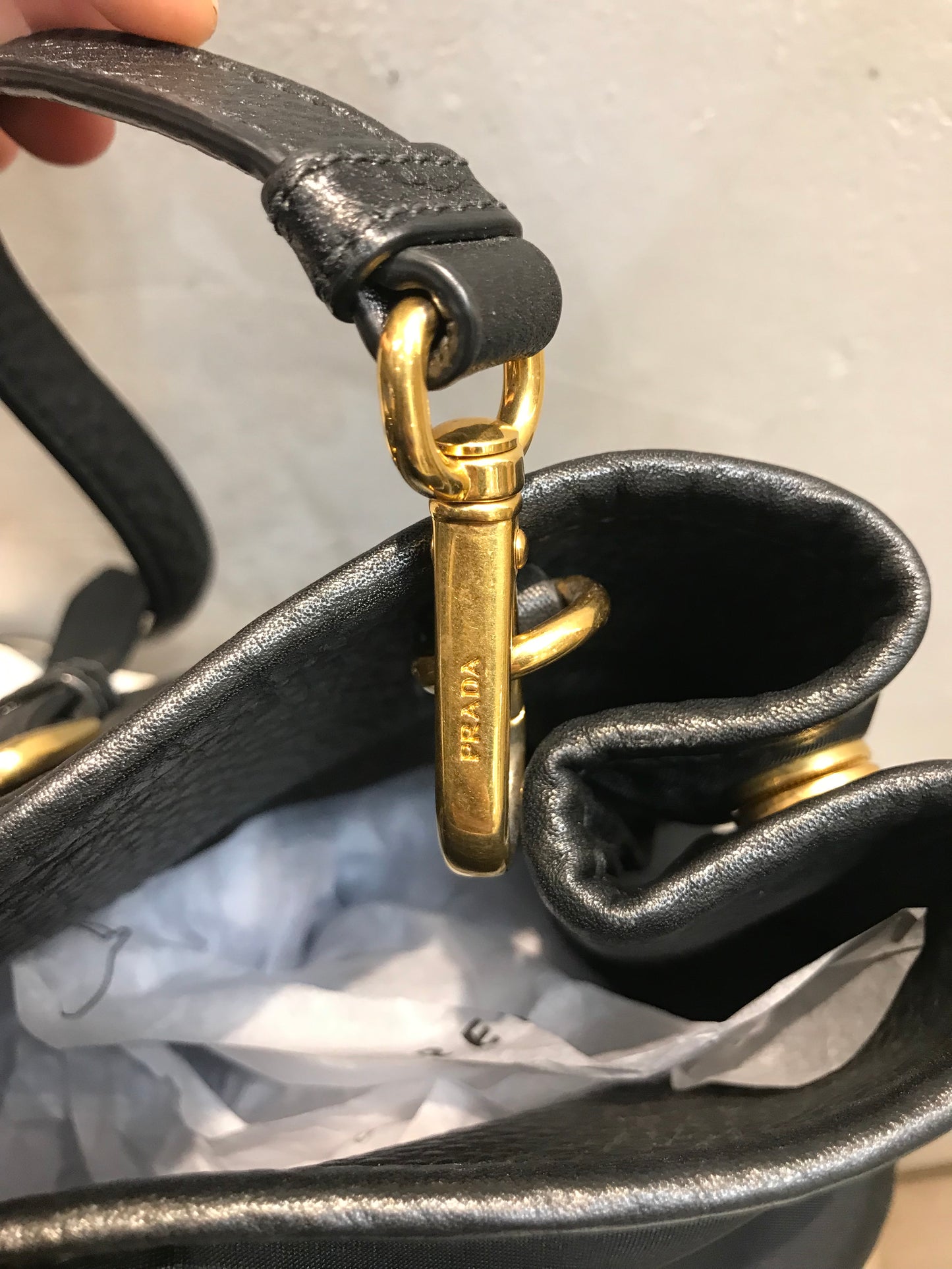 Prada Shopper in tela
