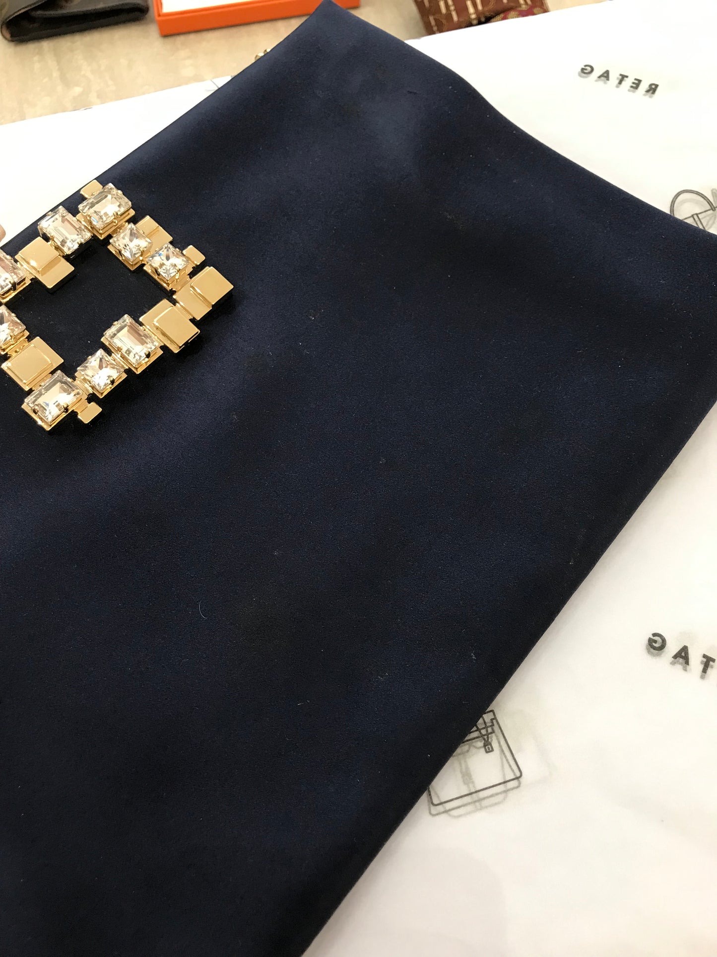 Roger Vivier Pochette in Raso