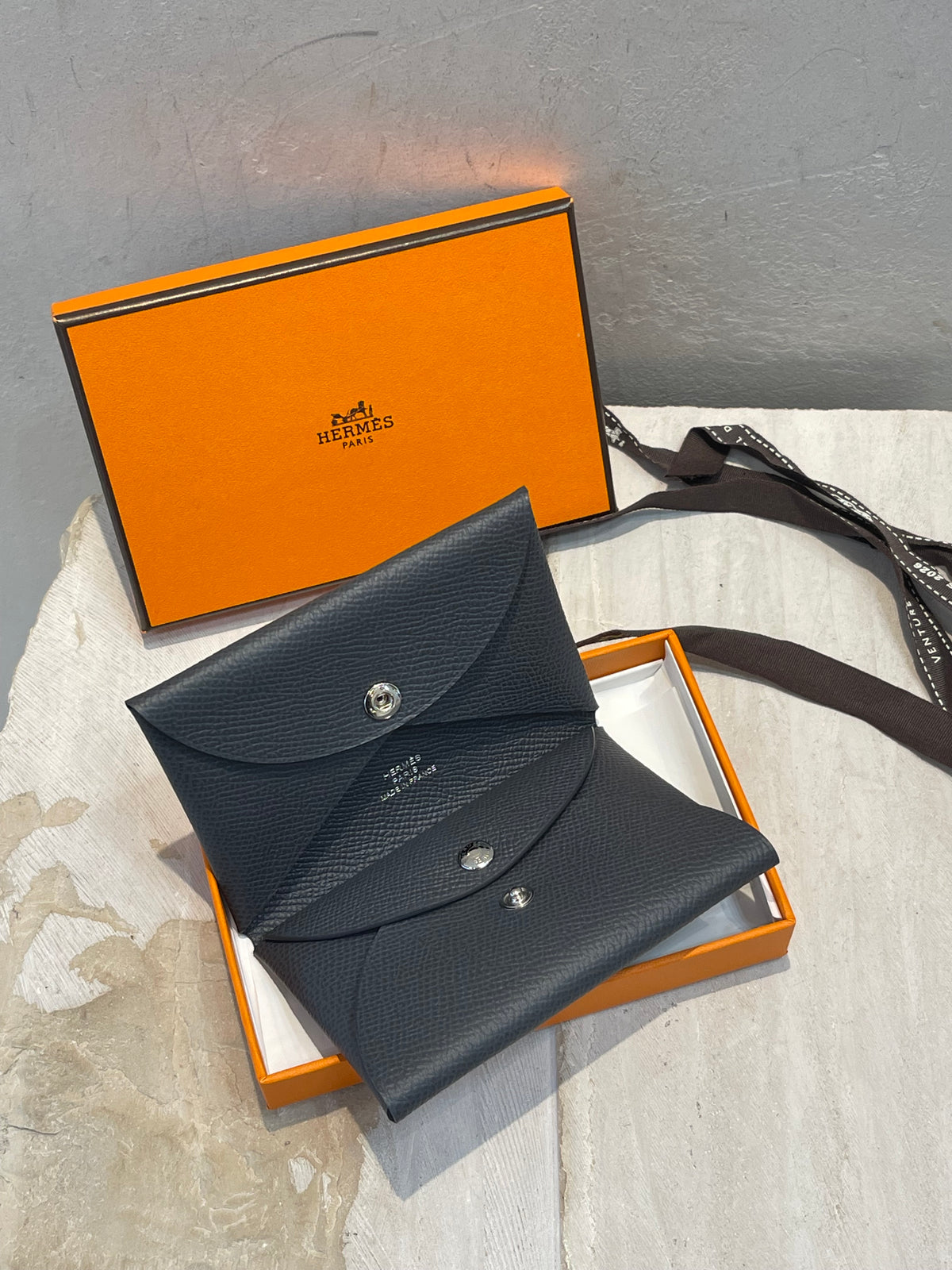 Hermès Portacarte Calvi Duo Compact