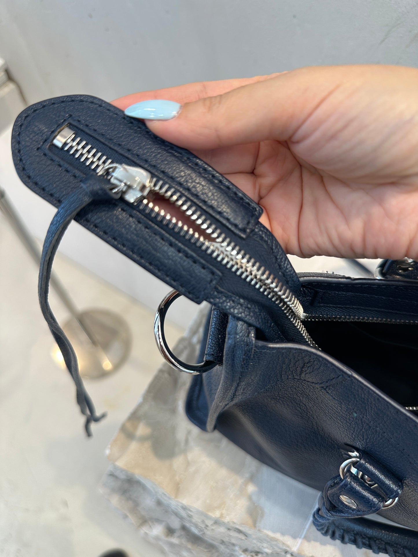 Balenciaga Classic Metallic Edge City Small
