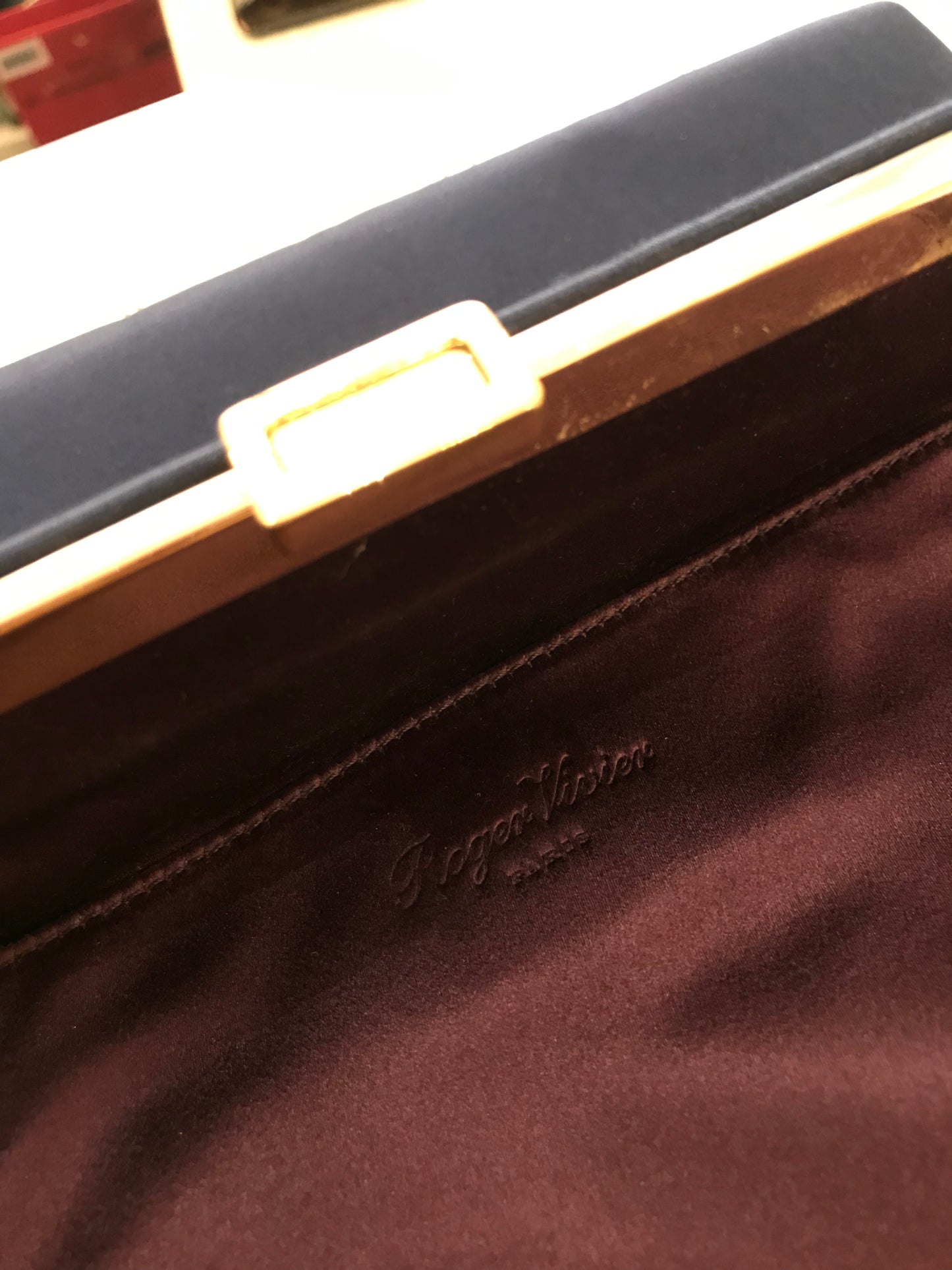 Roger Vivier Pochette in Raso