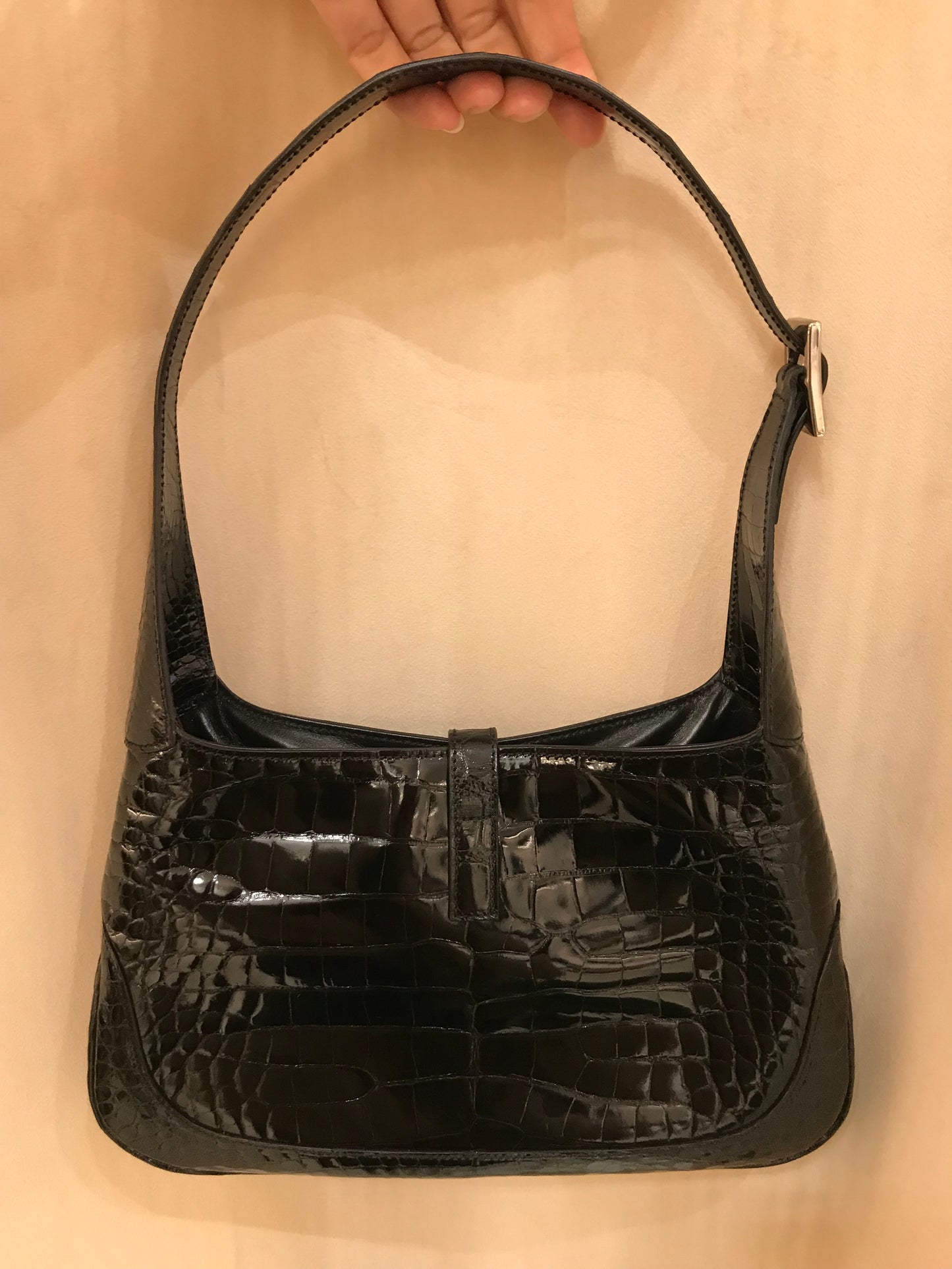 Gucci Jackie Vintage in Coccodrillo