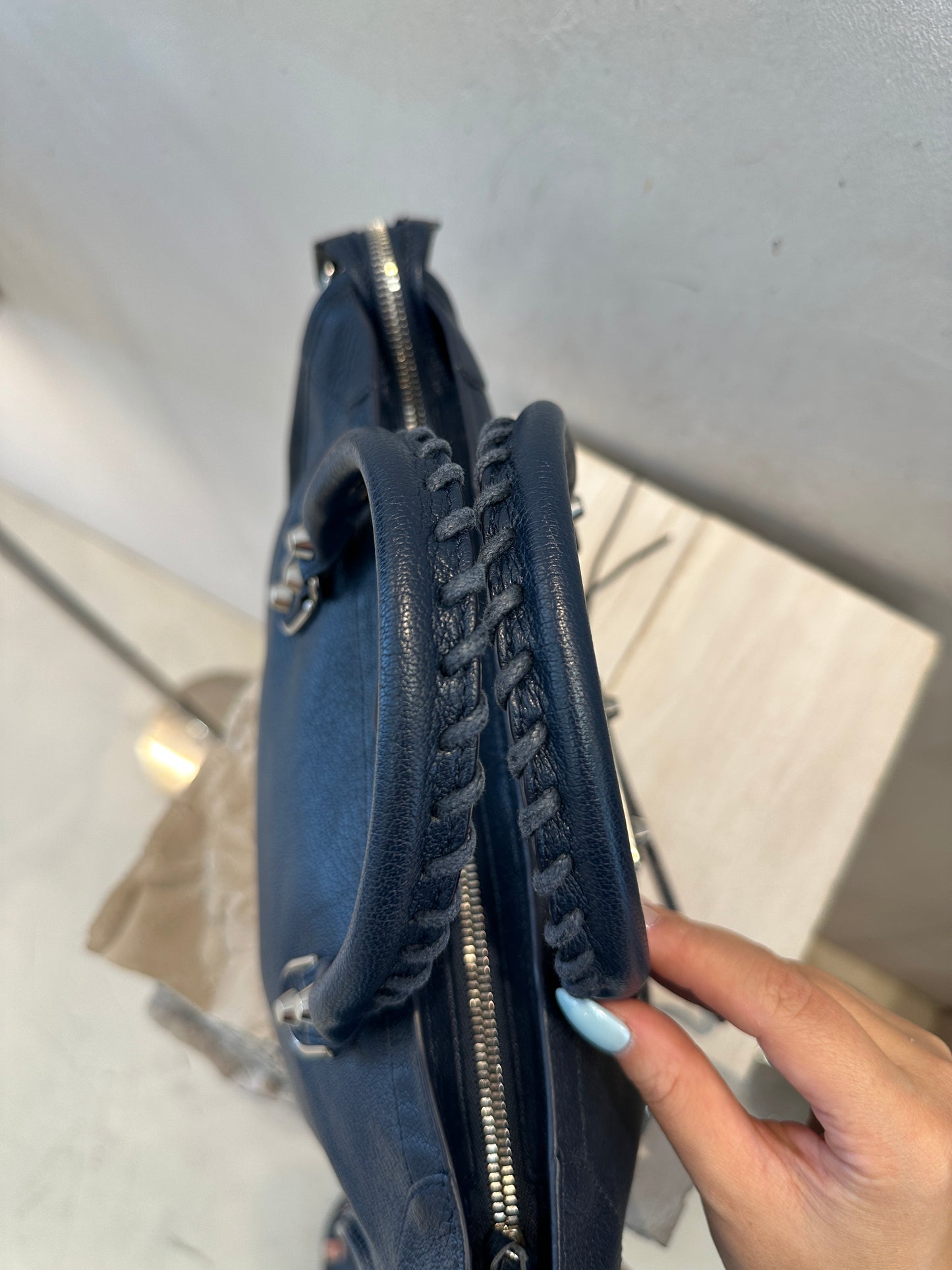 Balenciaga Classic Metallic Edge City Small
