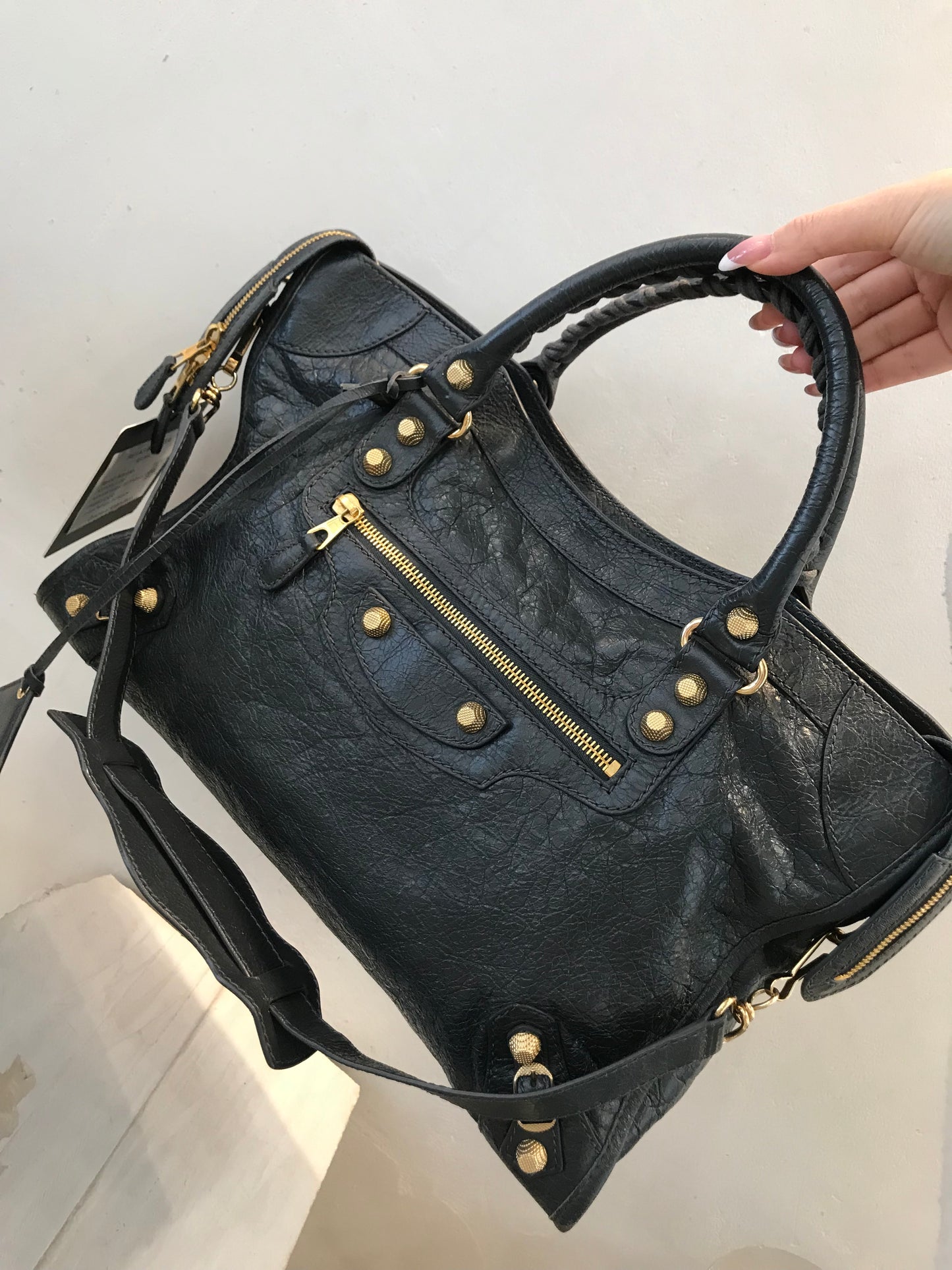 Balenciaga City Grigia