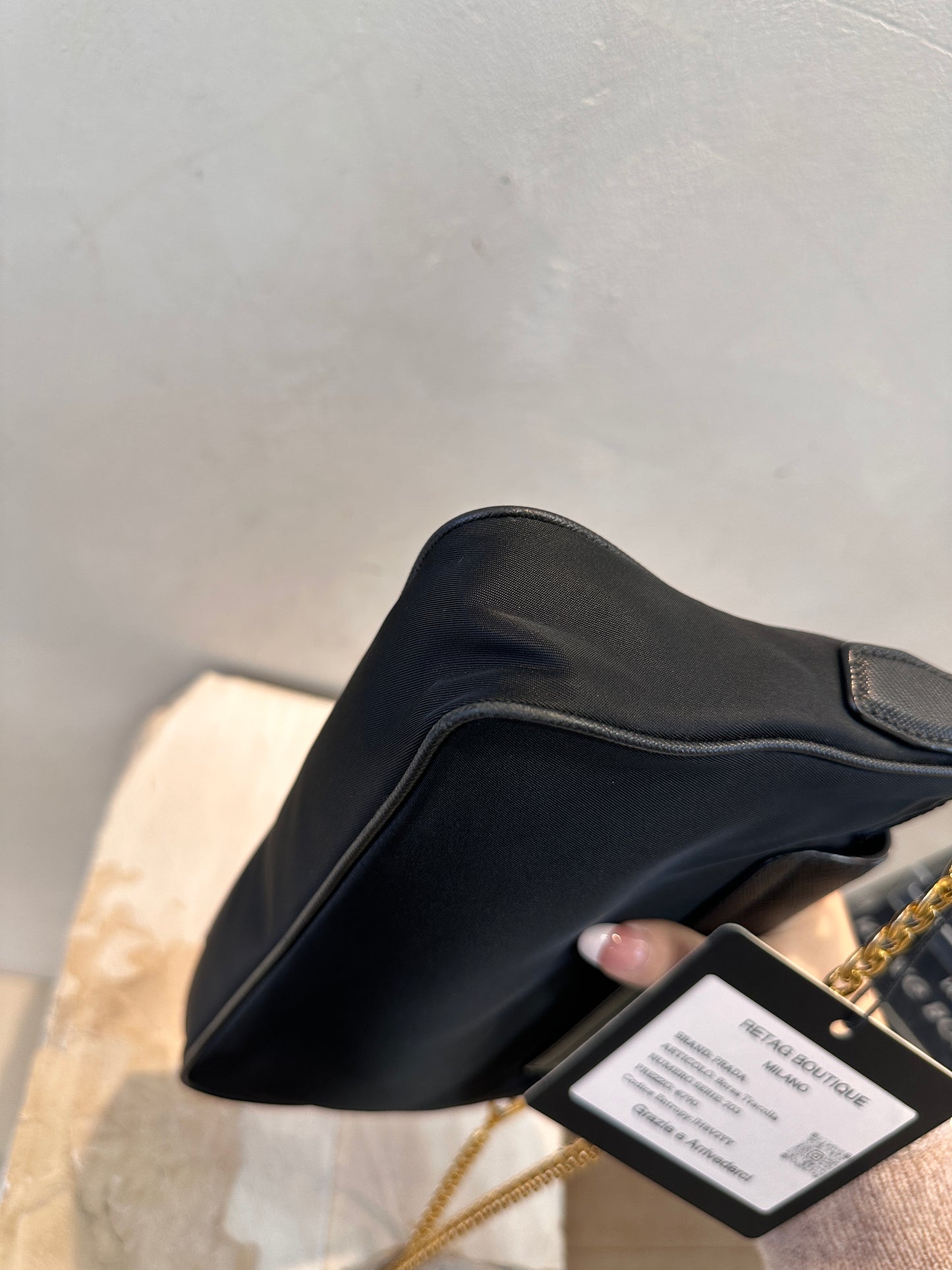 Prada borsa con catena