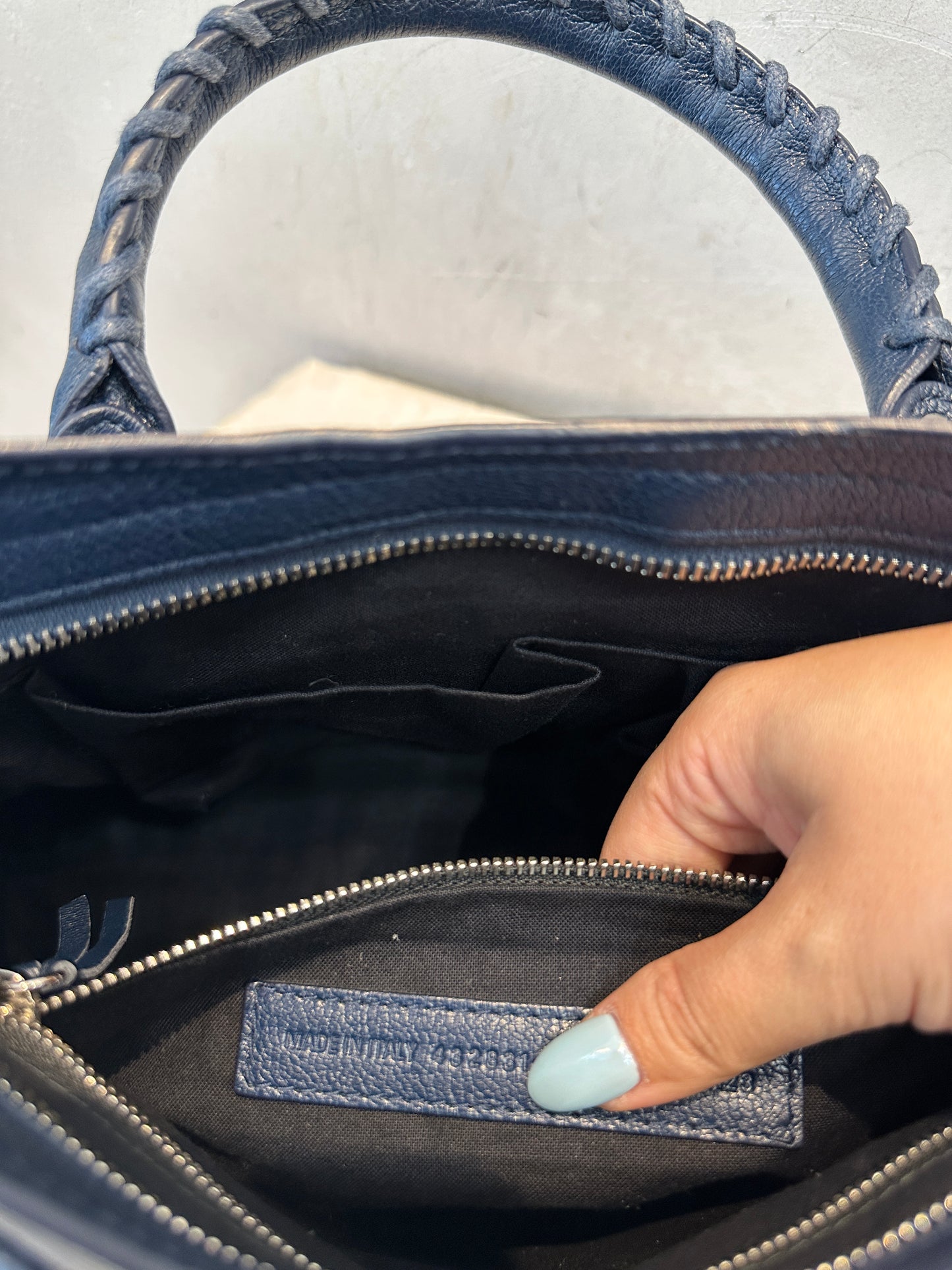 Balenciaga Classic Metallic Edge City Small