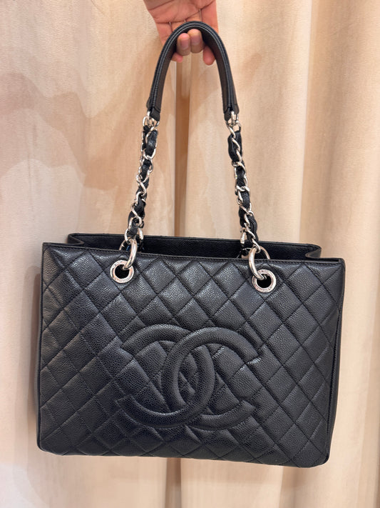 Chanel Caviar Leather Tote Bag