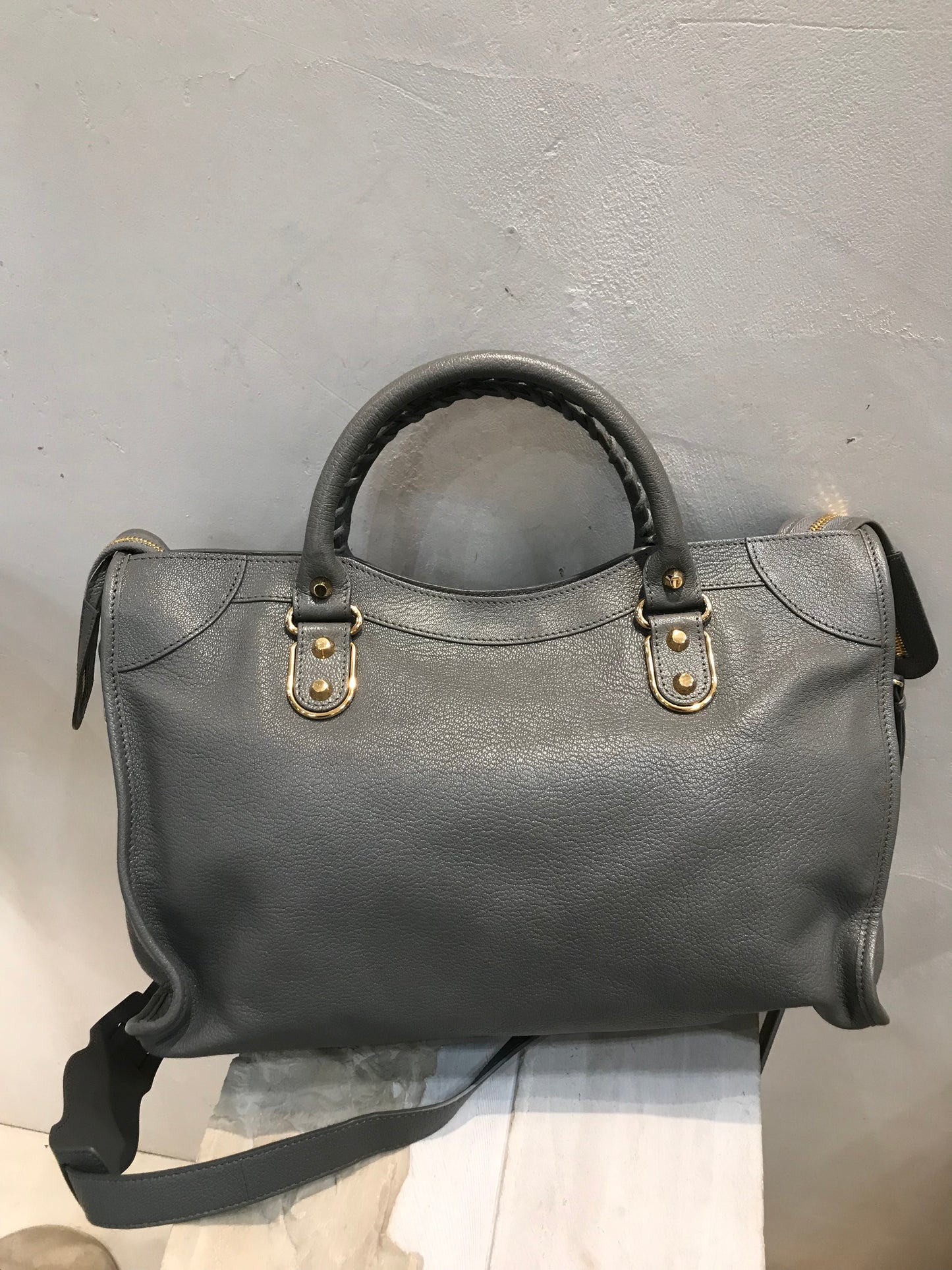 Balenciaga Classic Metallic Tg Media