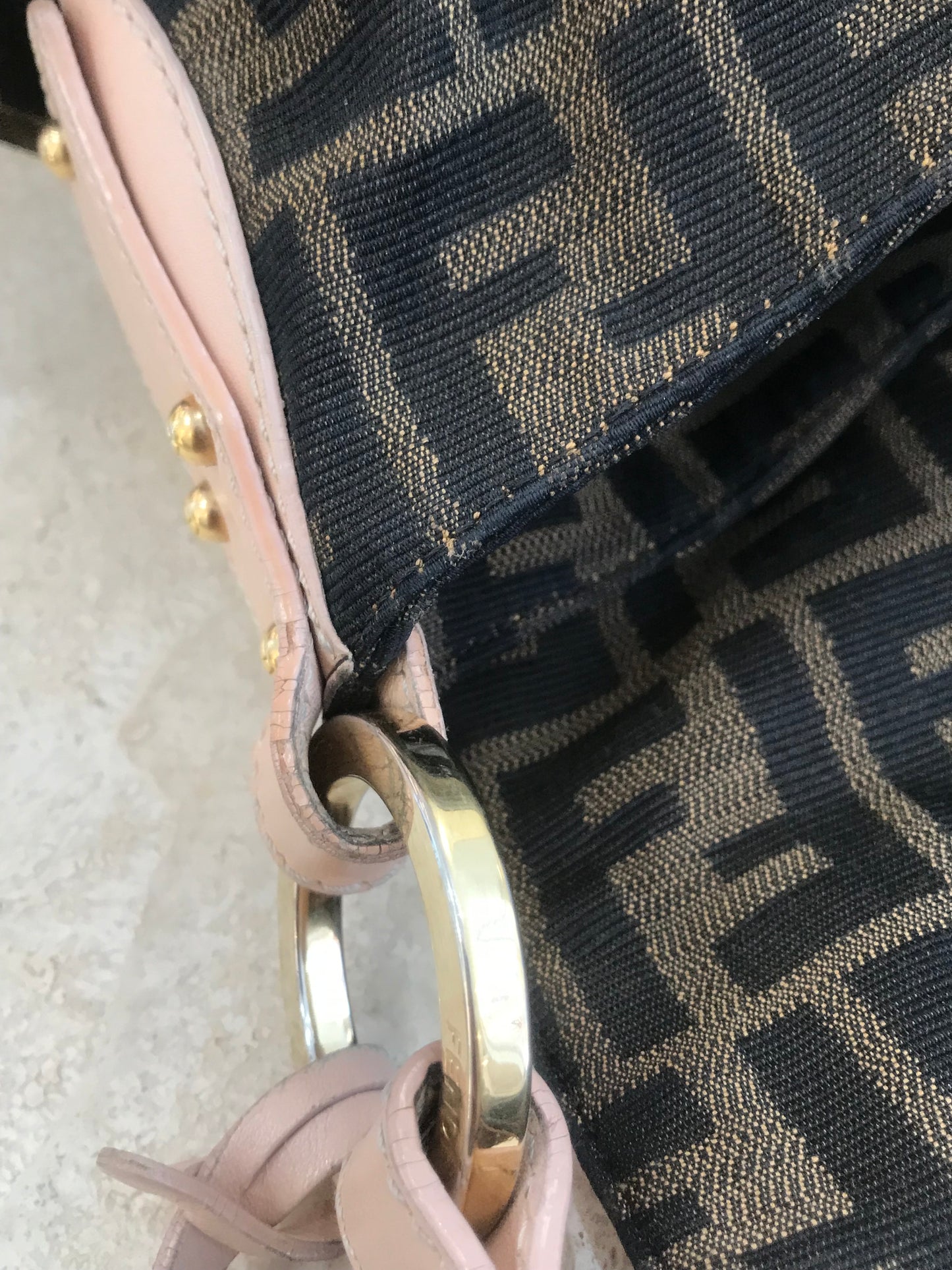 Fendi borsa in tela