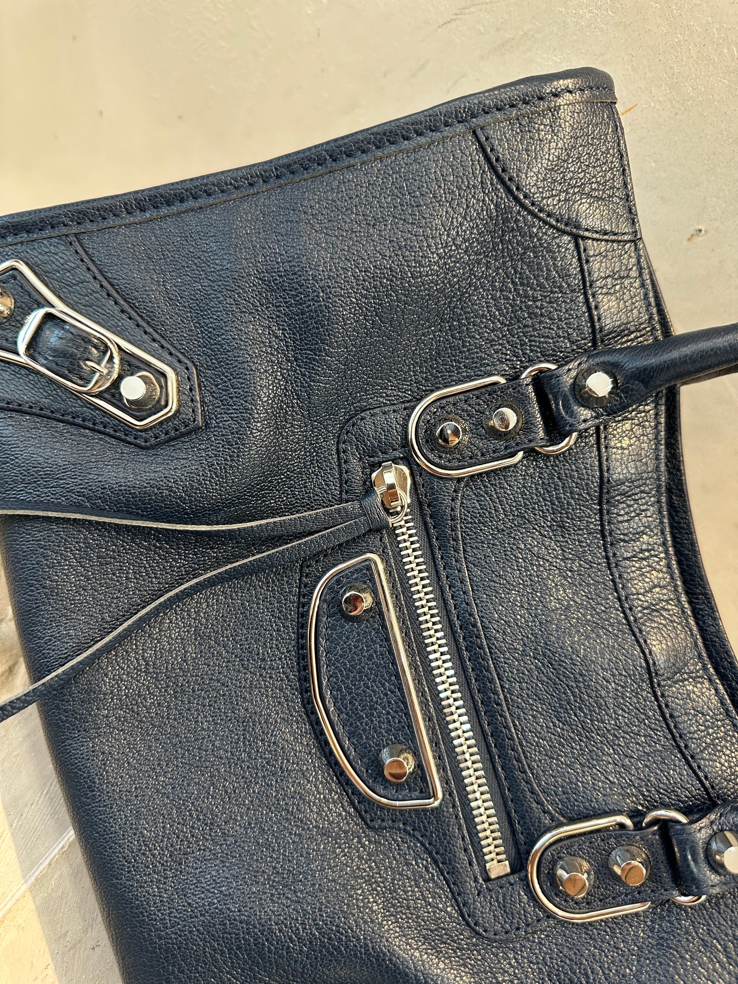 Balenciaga Classic Metallic Edge City Small